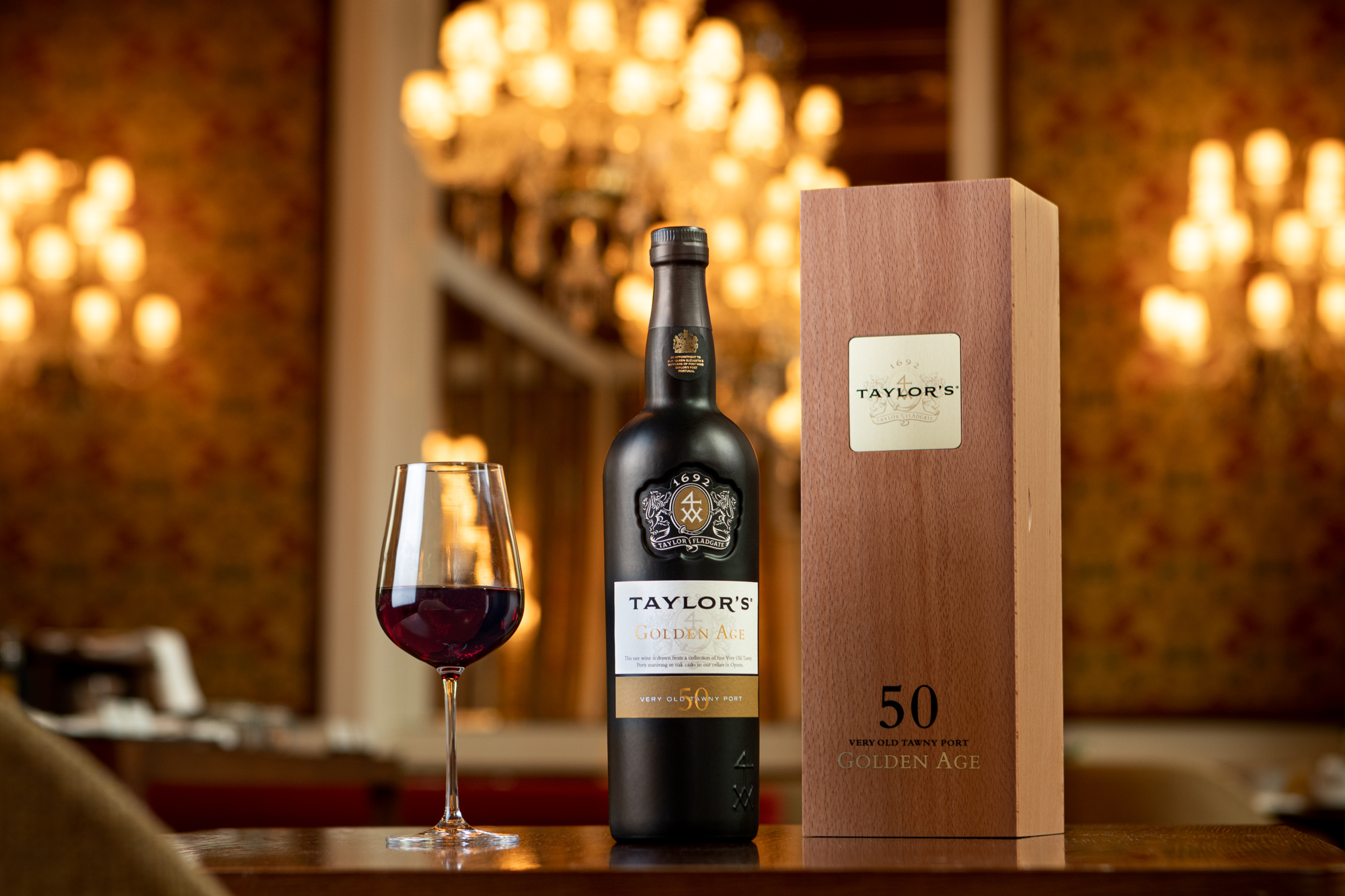 Royal Warrant Holders - Taylor's Golden Age 50 years old Tawny Port