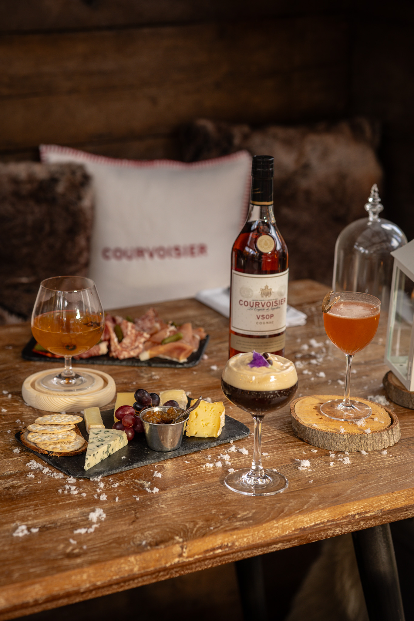 Winter terraces London - Coq d’Argent x Courvoisier