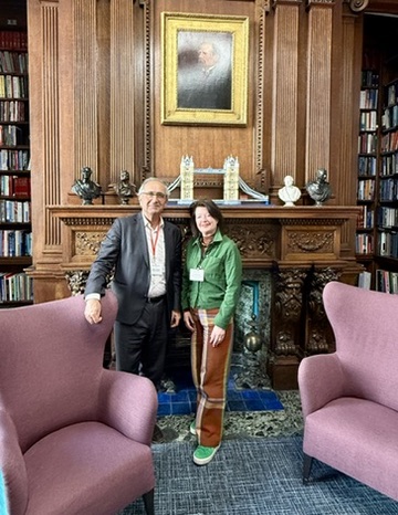 Mentzendorff Annual Tasting - Lisa Barnard and Étienne Bizot