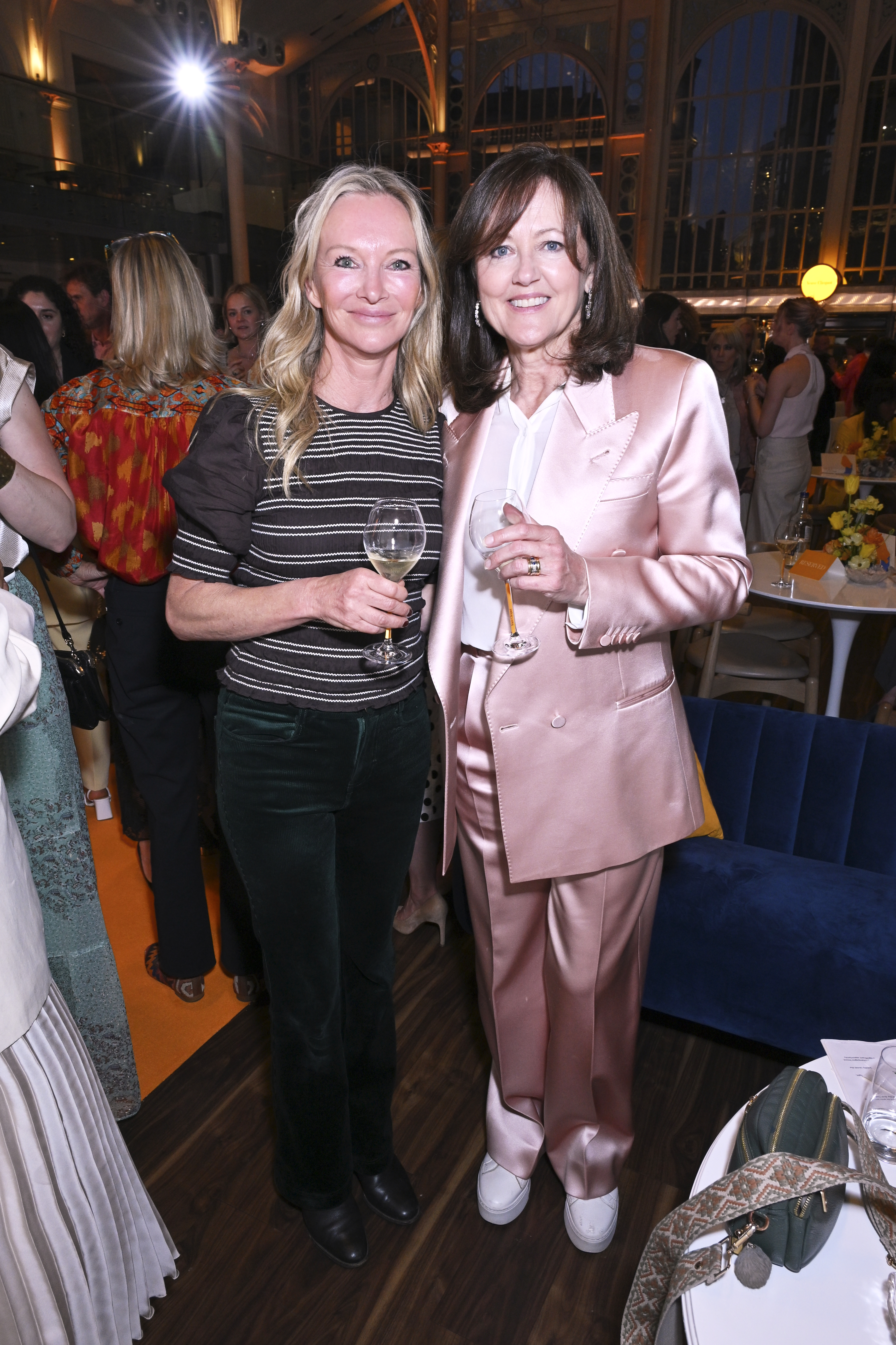 Carrie Hindmarsh and Anne Aslett at the Veuve Clicquot Bold Woman Awards 2025.