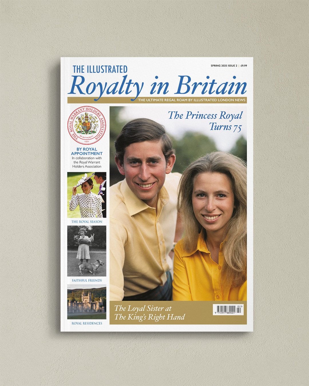 The front cover of the Illustrated Royalty in Britain Spring Edition.