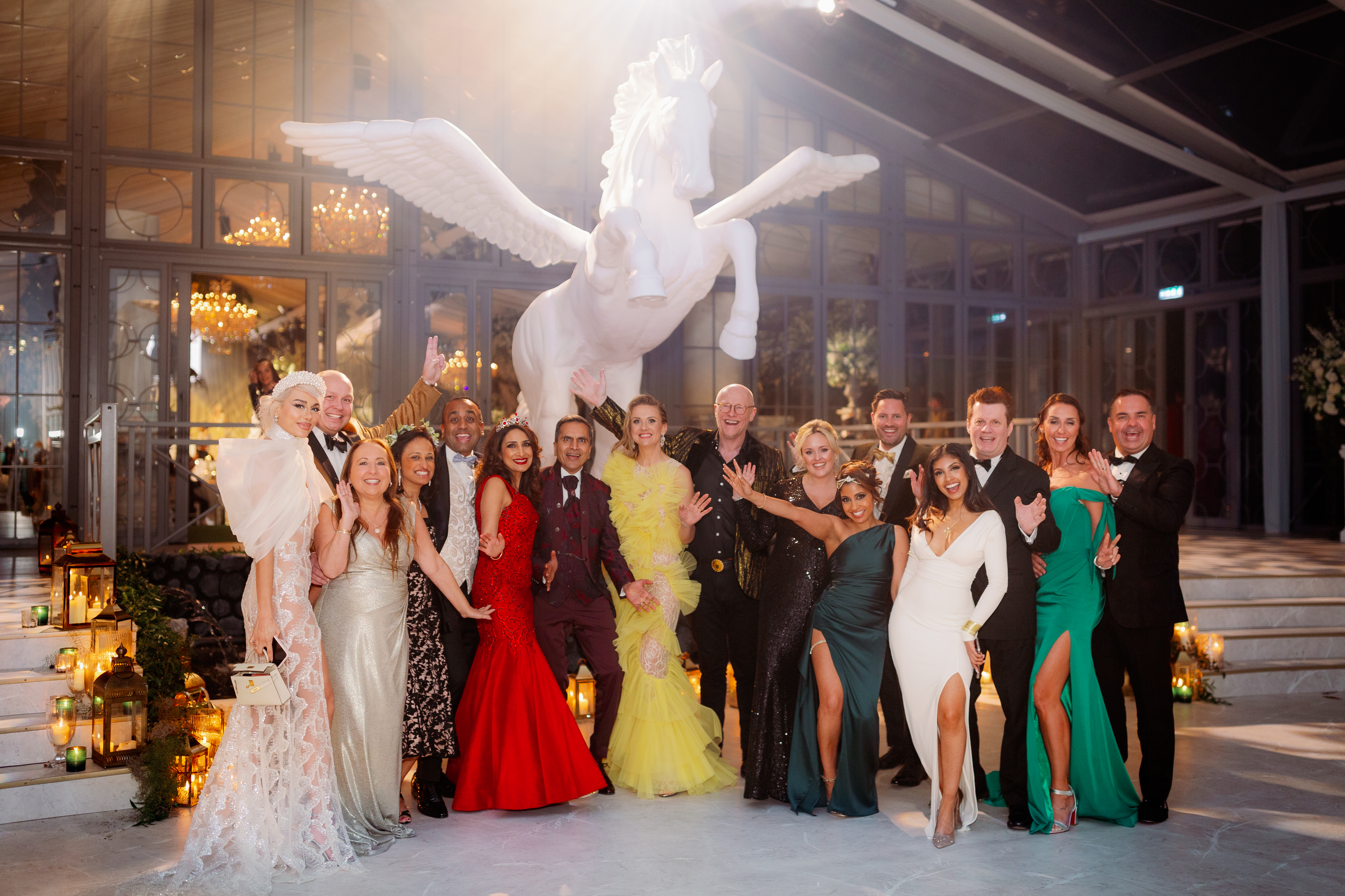 Guests at the previous Butterfly Ball, this year being led by Paloma Faith.