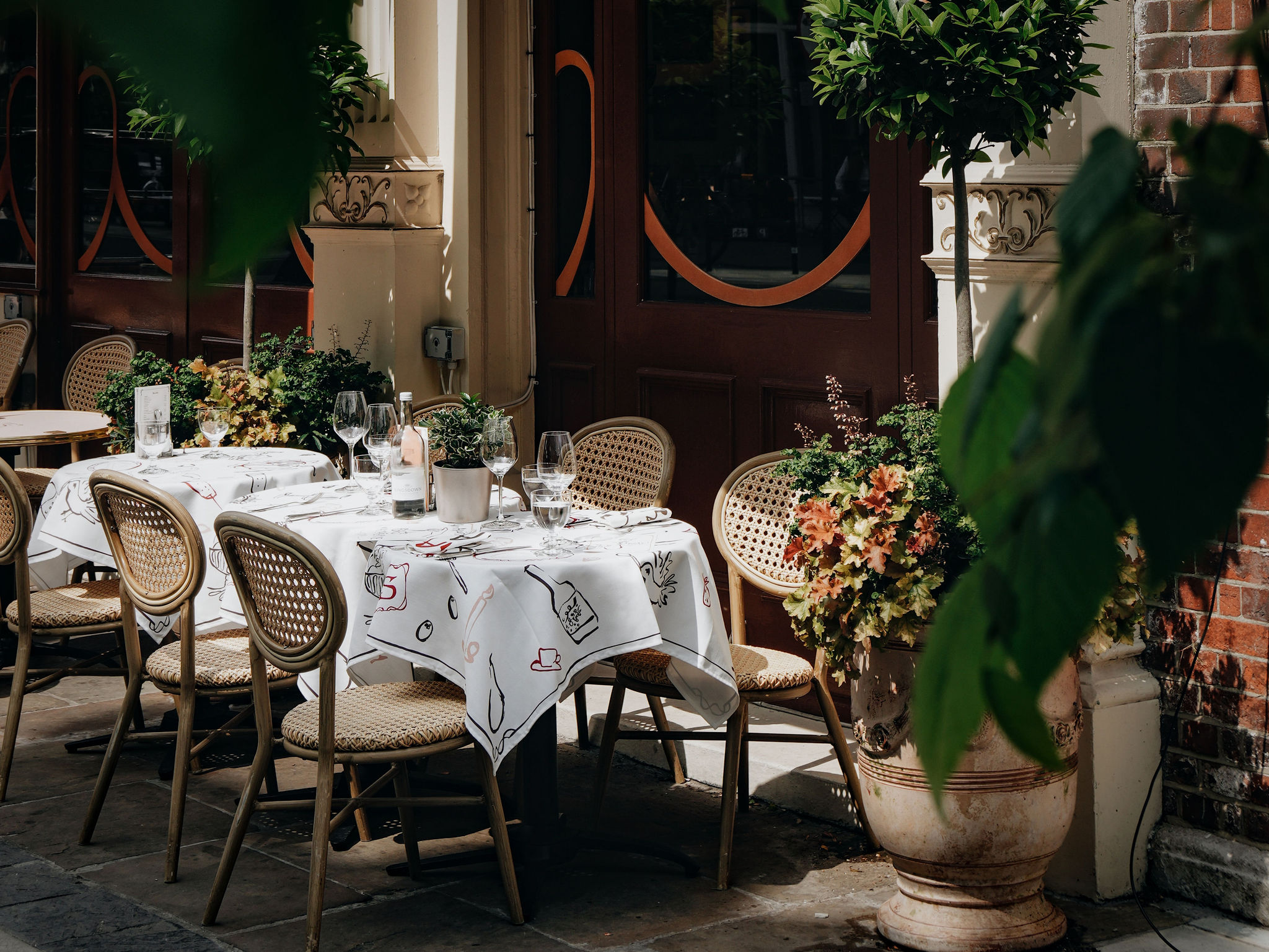 Soutine's summer terrace is perfect for a Parisian feel
