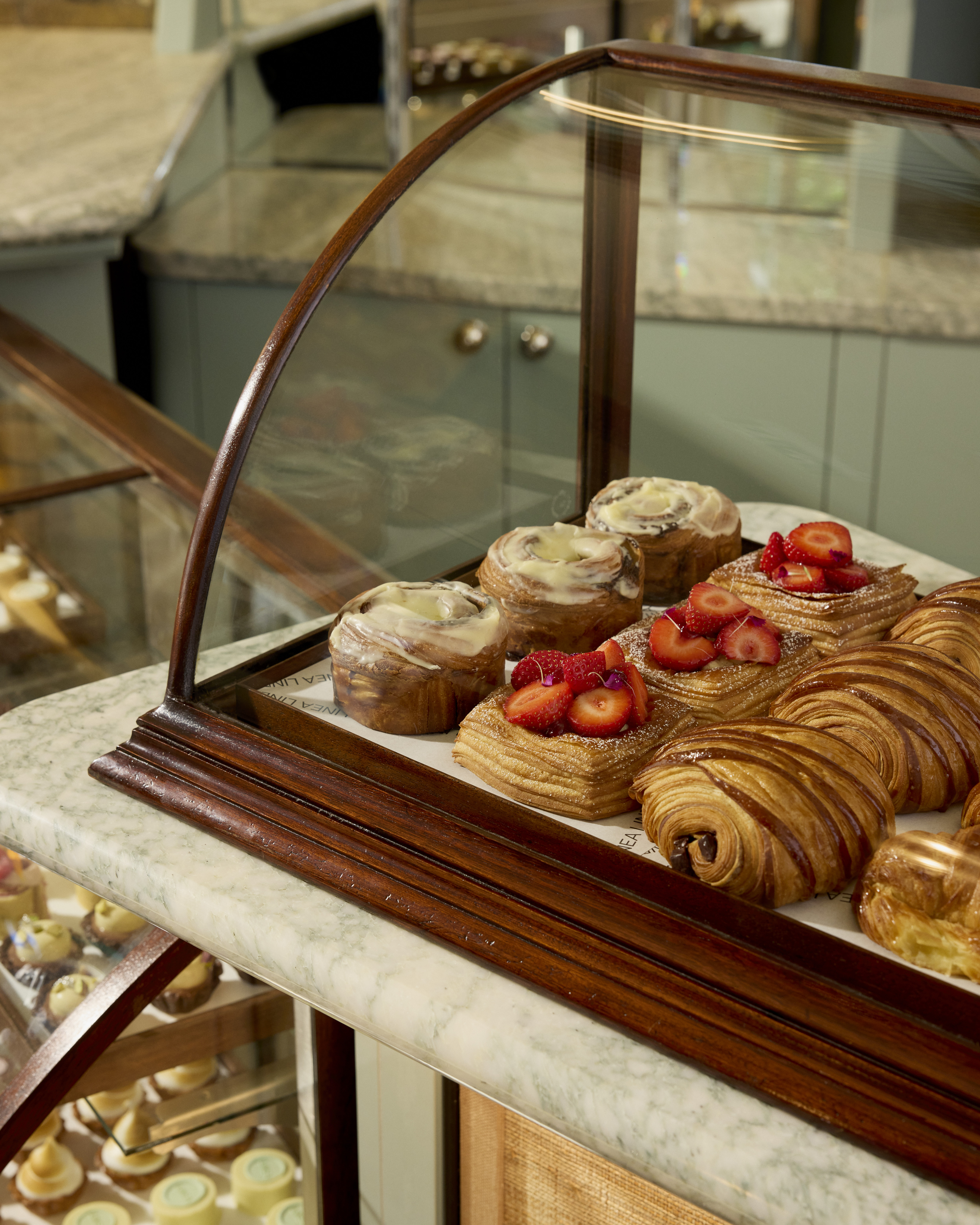 Pastries at Cafe Linea.