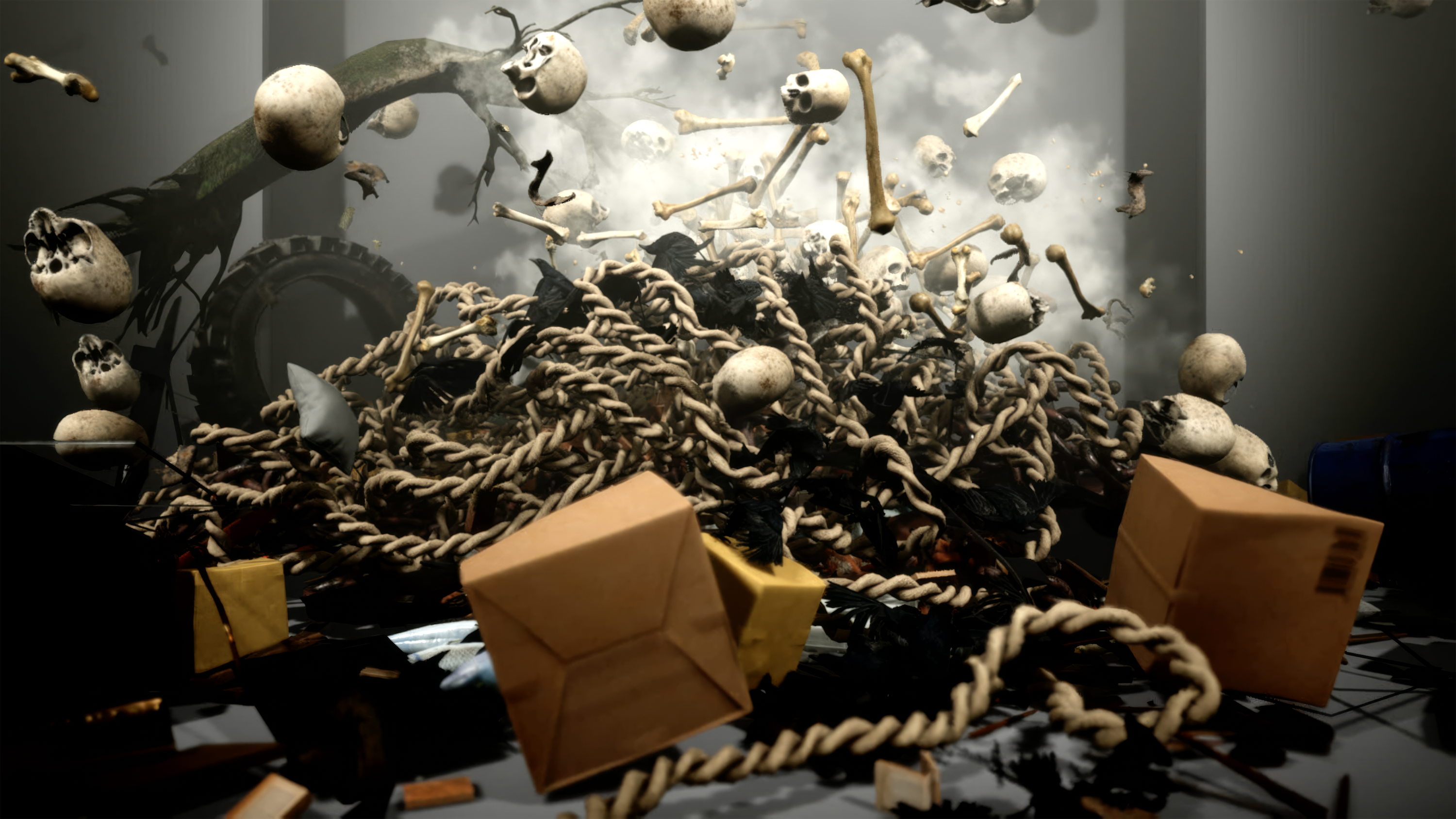 Ed Atkins' Refuse.exe at Tate Britain.