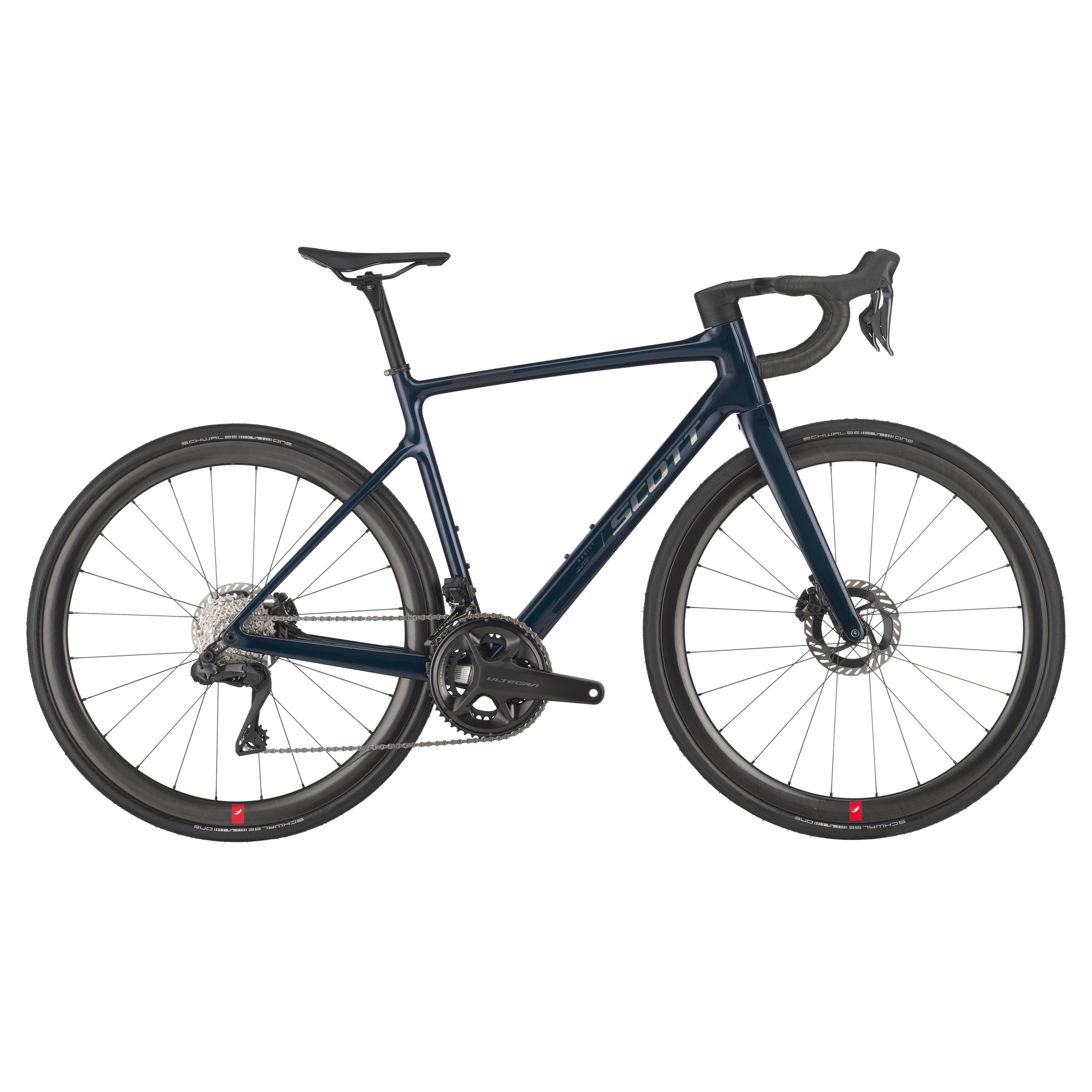 The Scott Addict RC bike is light and sturdy.