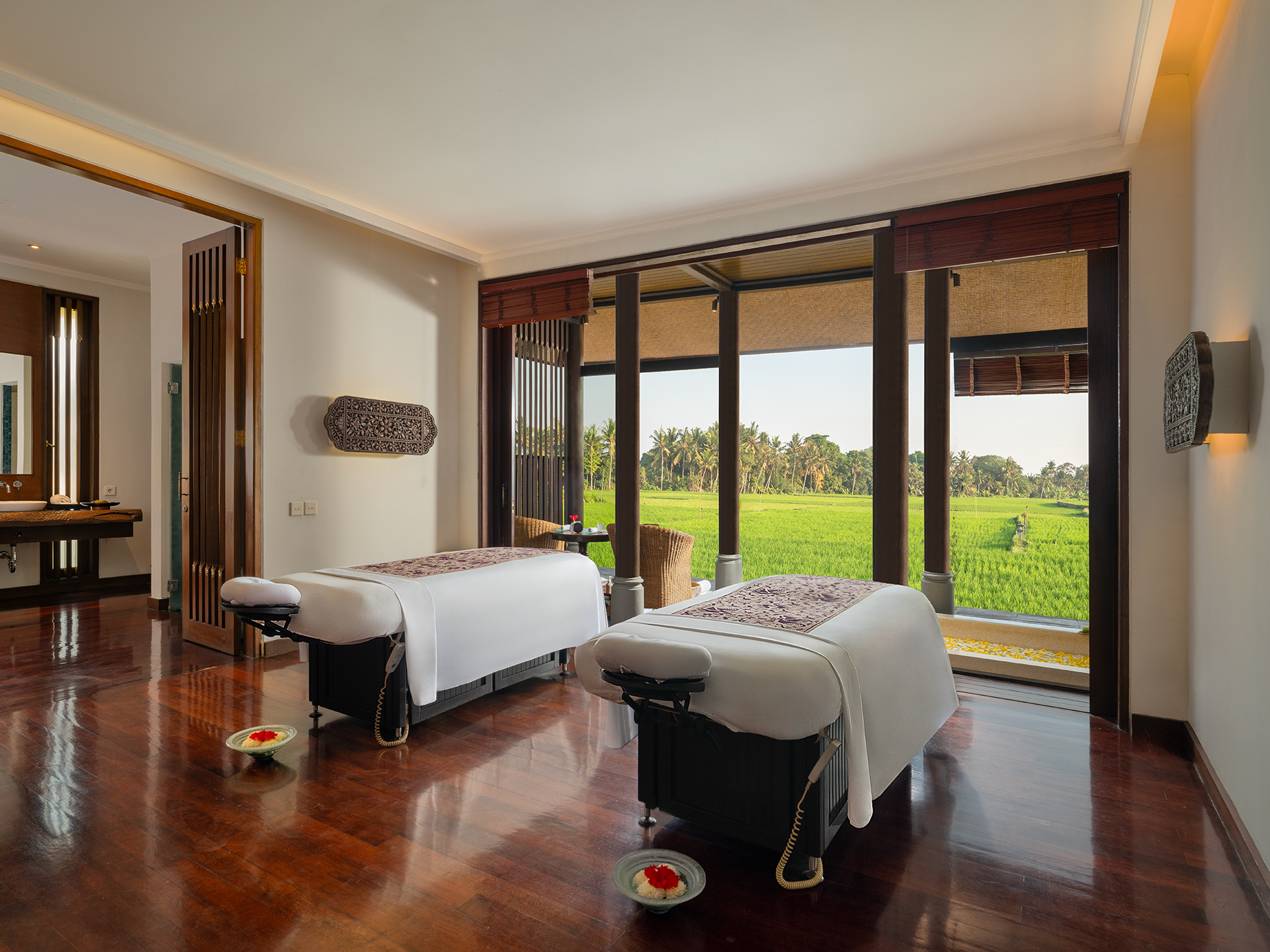 Luxury spa in Bali.