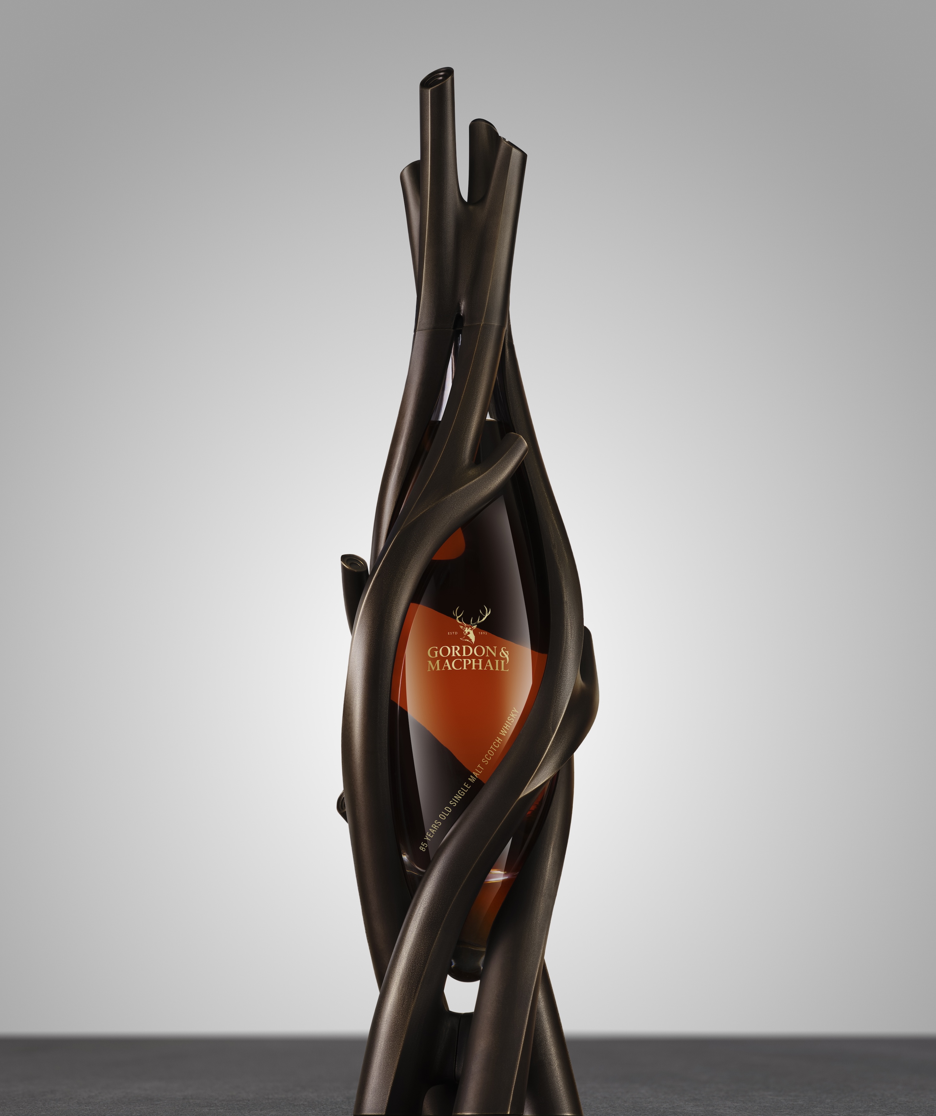 Decanter #1, the Gordon & MacPhail 85-year-old which will be auctioned by Christie's.