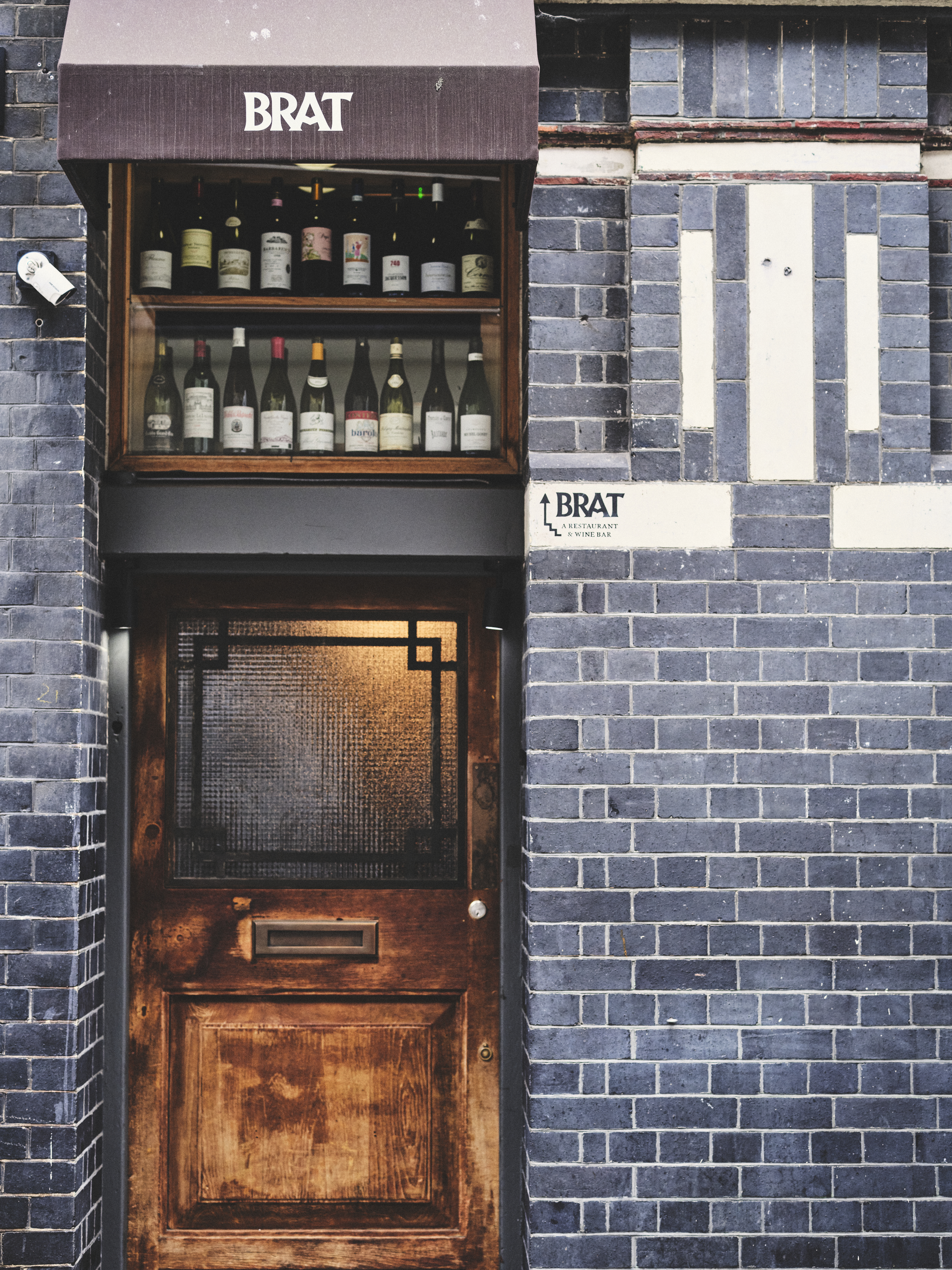 One of the best open-fire restaurants, BRAT in Hackney.