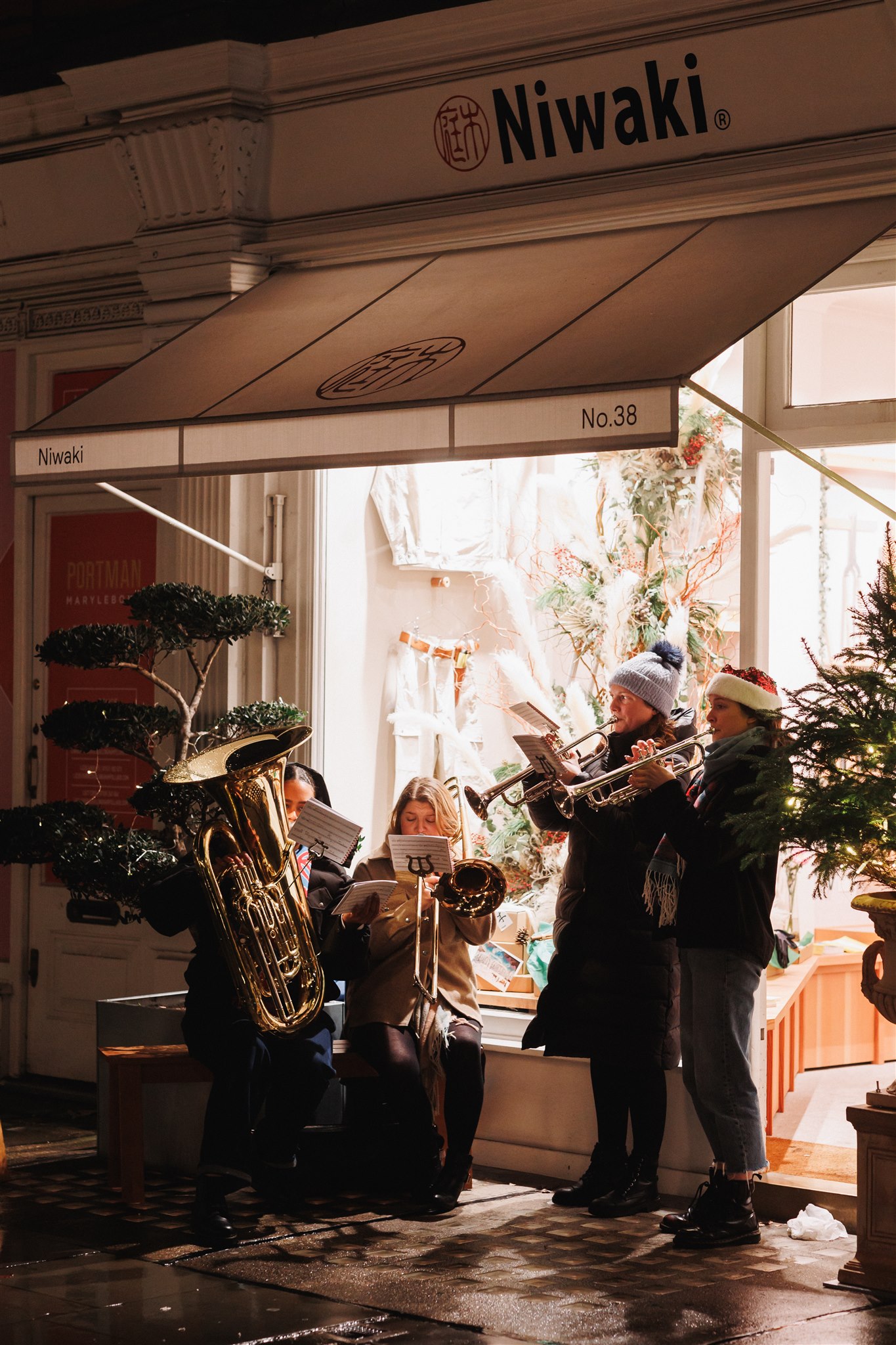 Chiltern Street Christmas London events November.