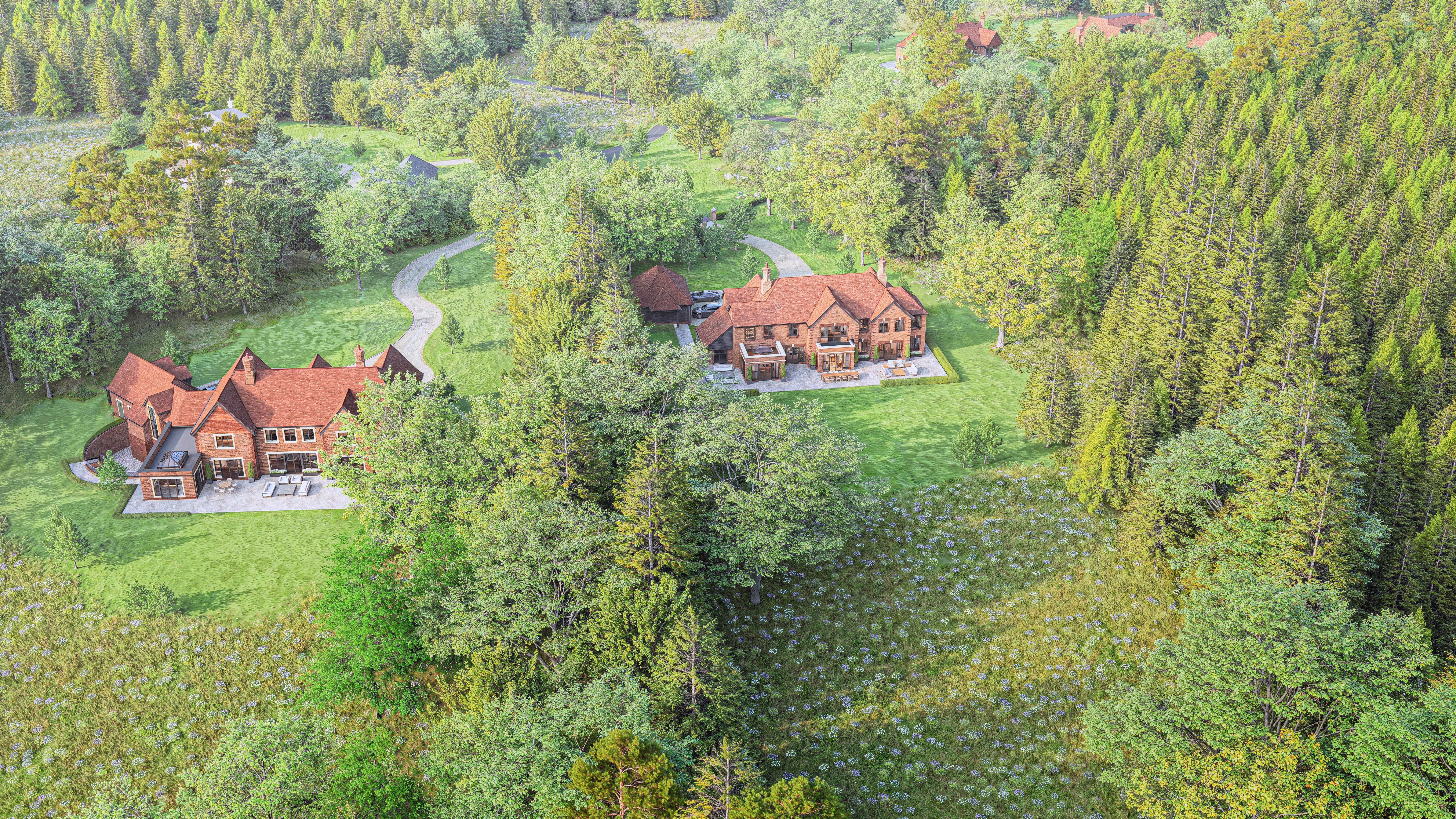 The Wildwood Estate, new-build heritage mansions.