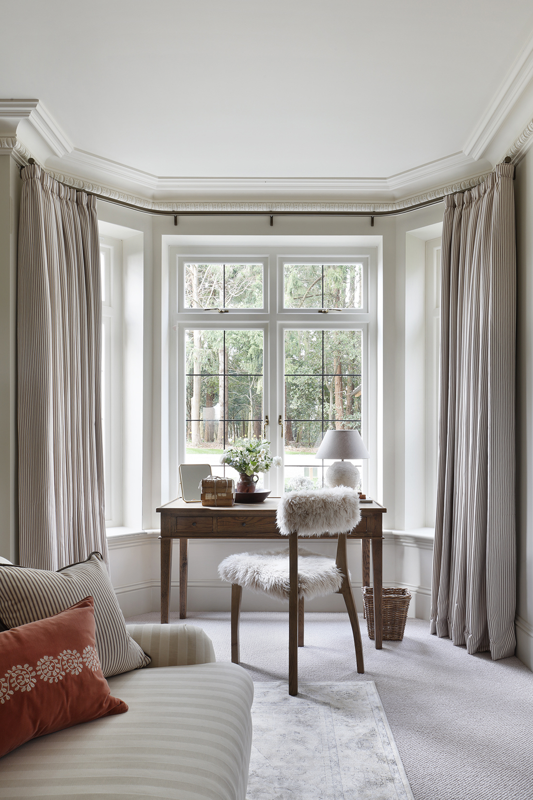 Interiors at Beechwood Manor, new-build heritage mansions. 