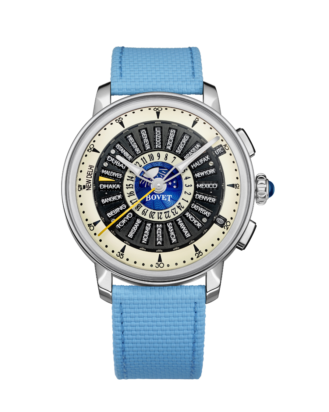 Bovet world time watches.