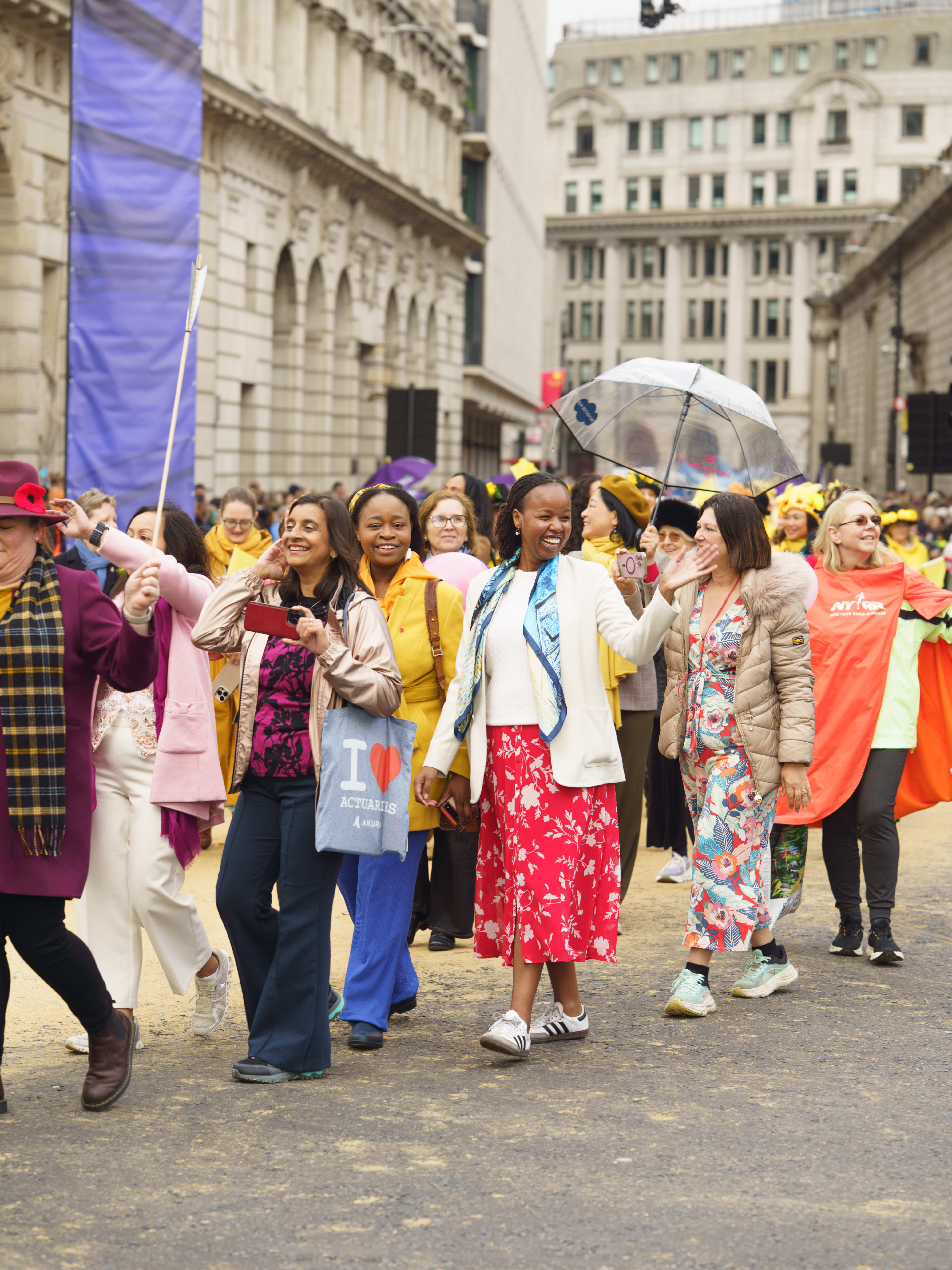 Crowds at the Lady Mayor's Show.