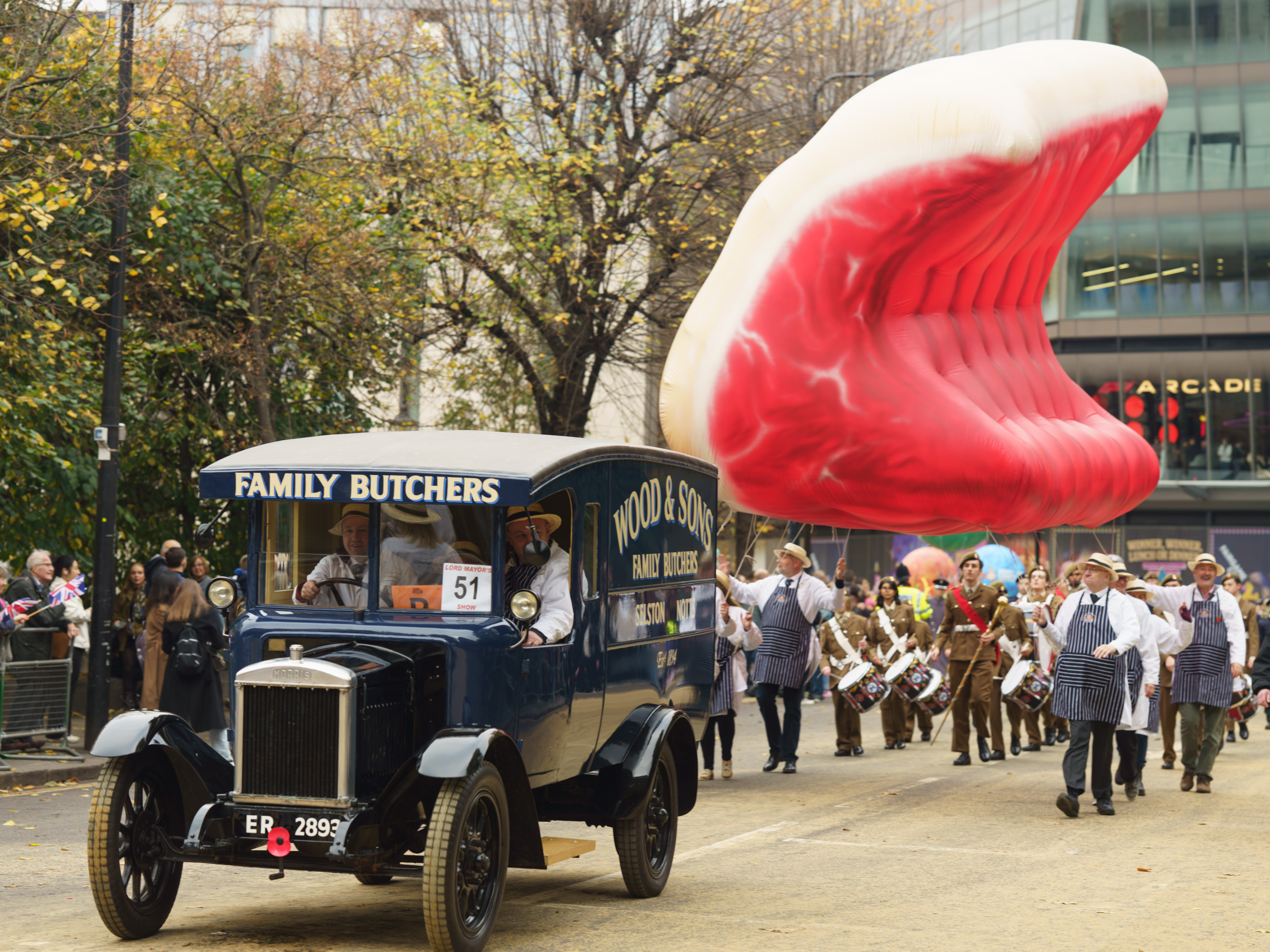The Worshipful Company of Butchers at the Lady Mayor's Show