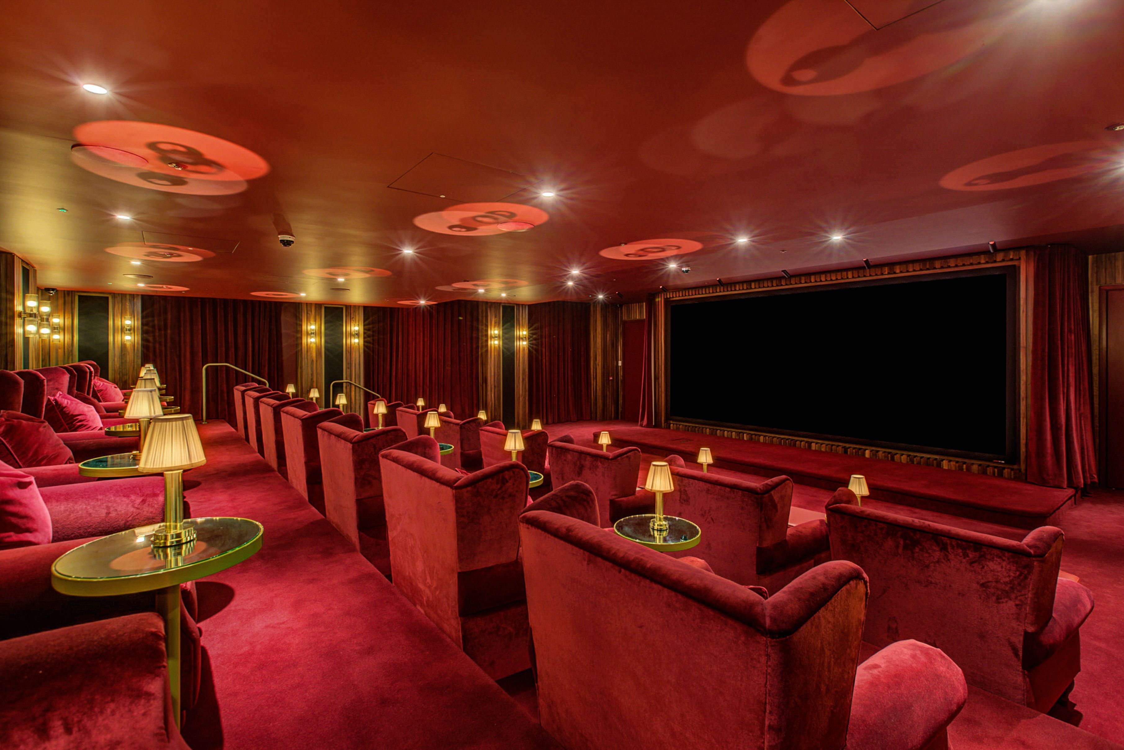 Riverstone Living cinema room. 