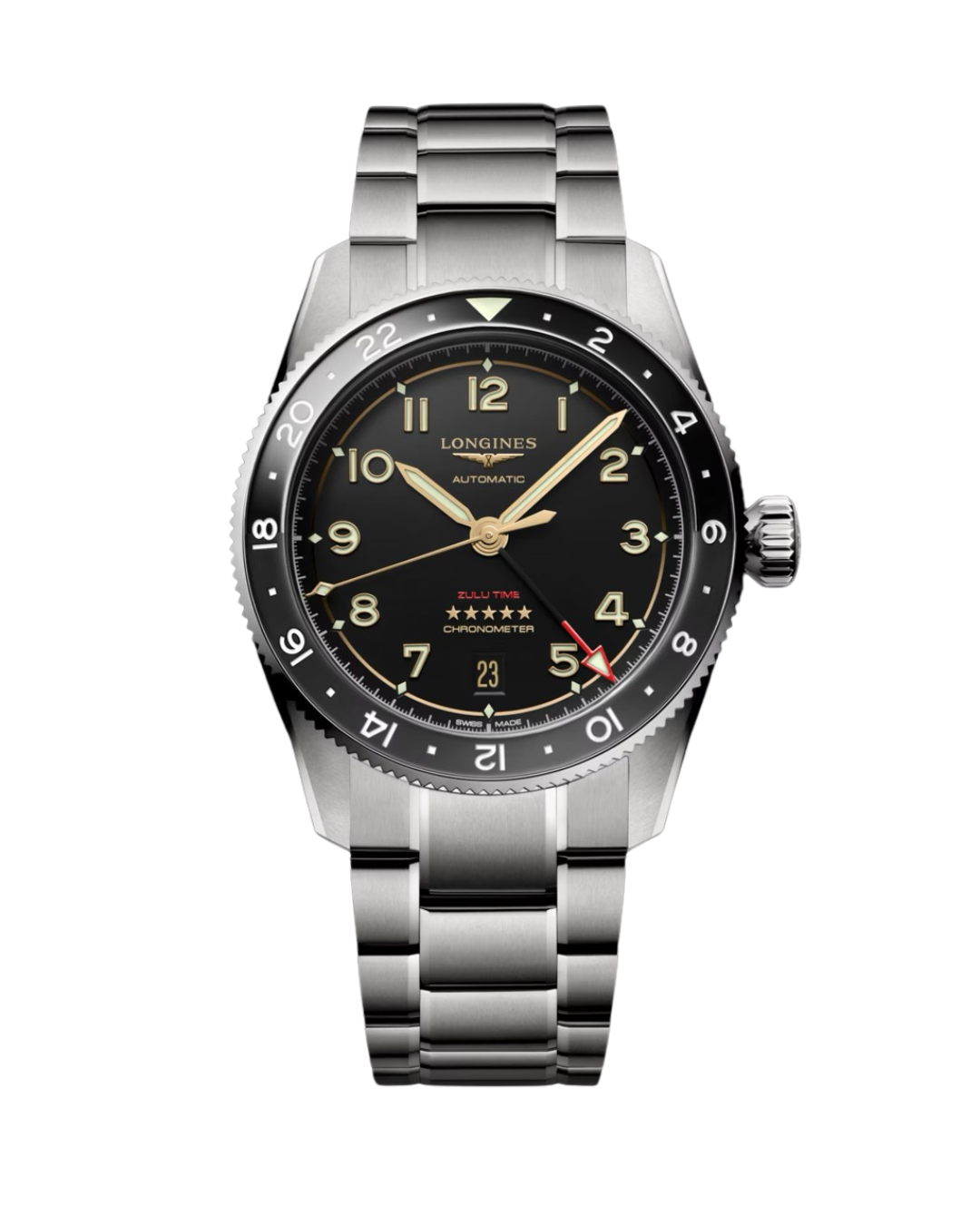 Longlines world time watches. 