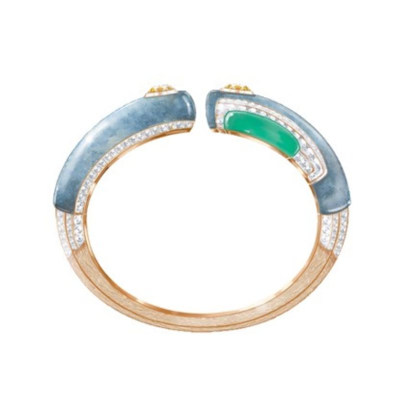 Piaget coloured gemstone jewellery