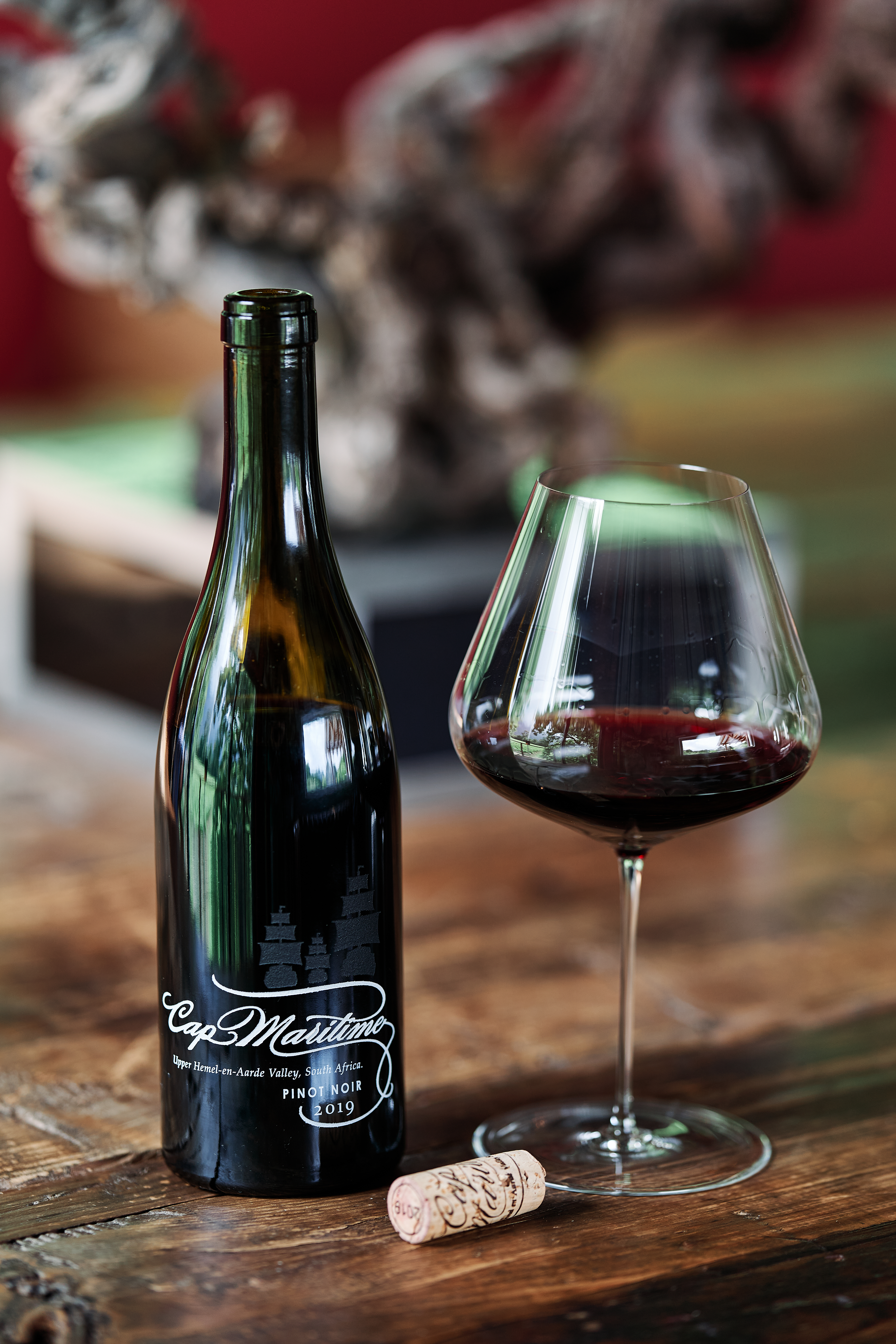 Pinot Noir, South African vineyards.