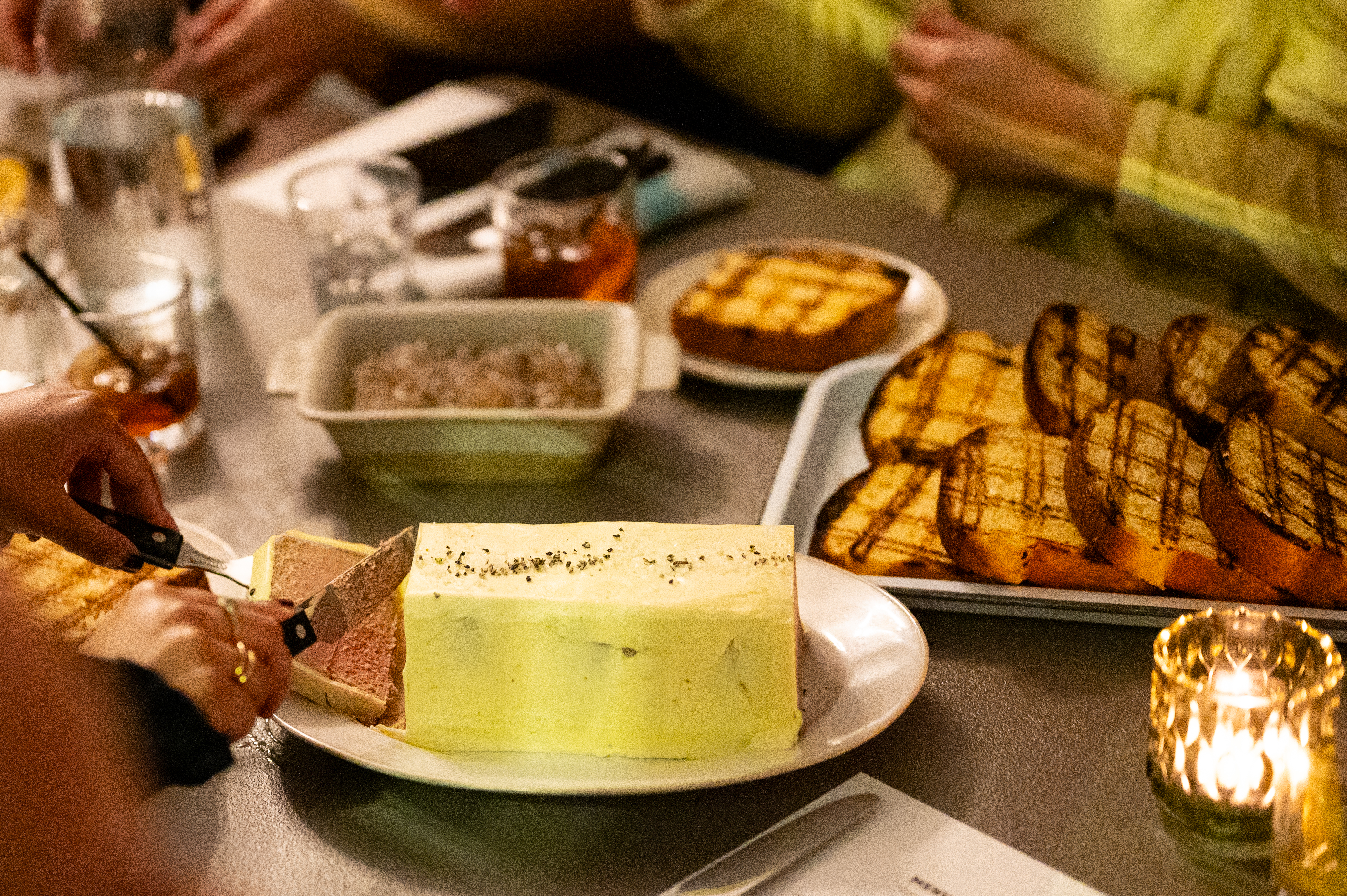 Dishes from the Bridge Club, London supper clubs