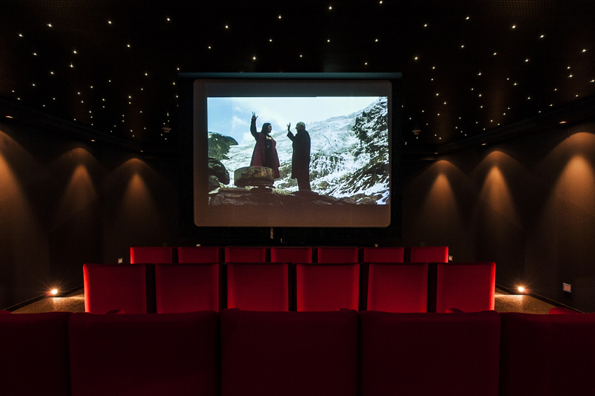 Cinema at Gstaad, best ski resorts 2026. 