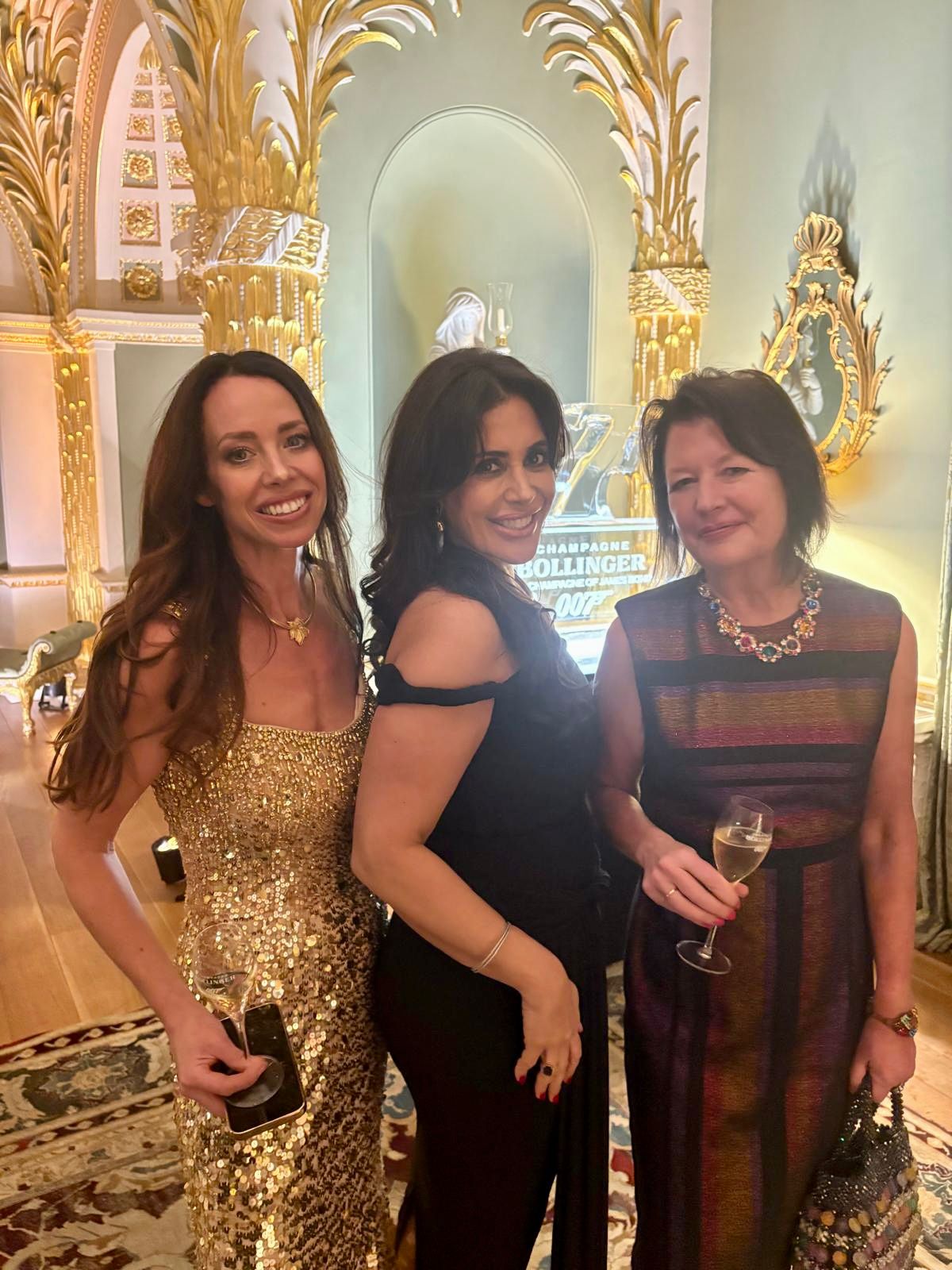 Guests at the Champagne Bollinger 007 event