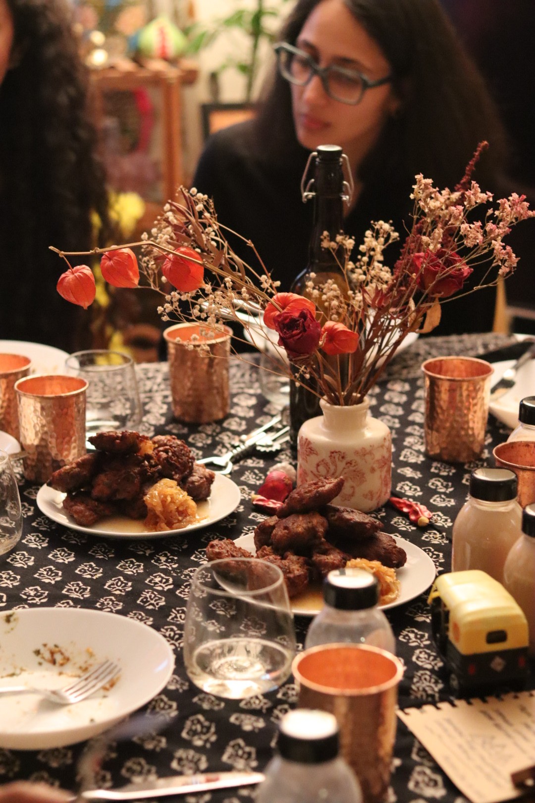 Smoke and Lime table, London supper clubs