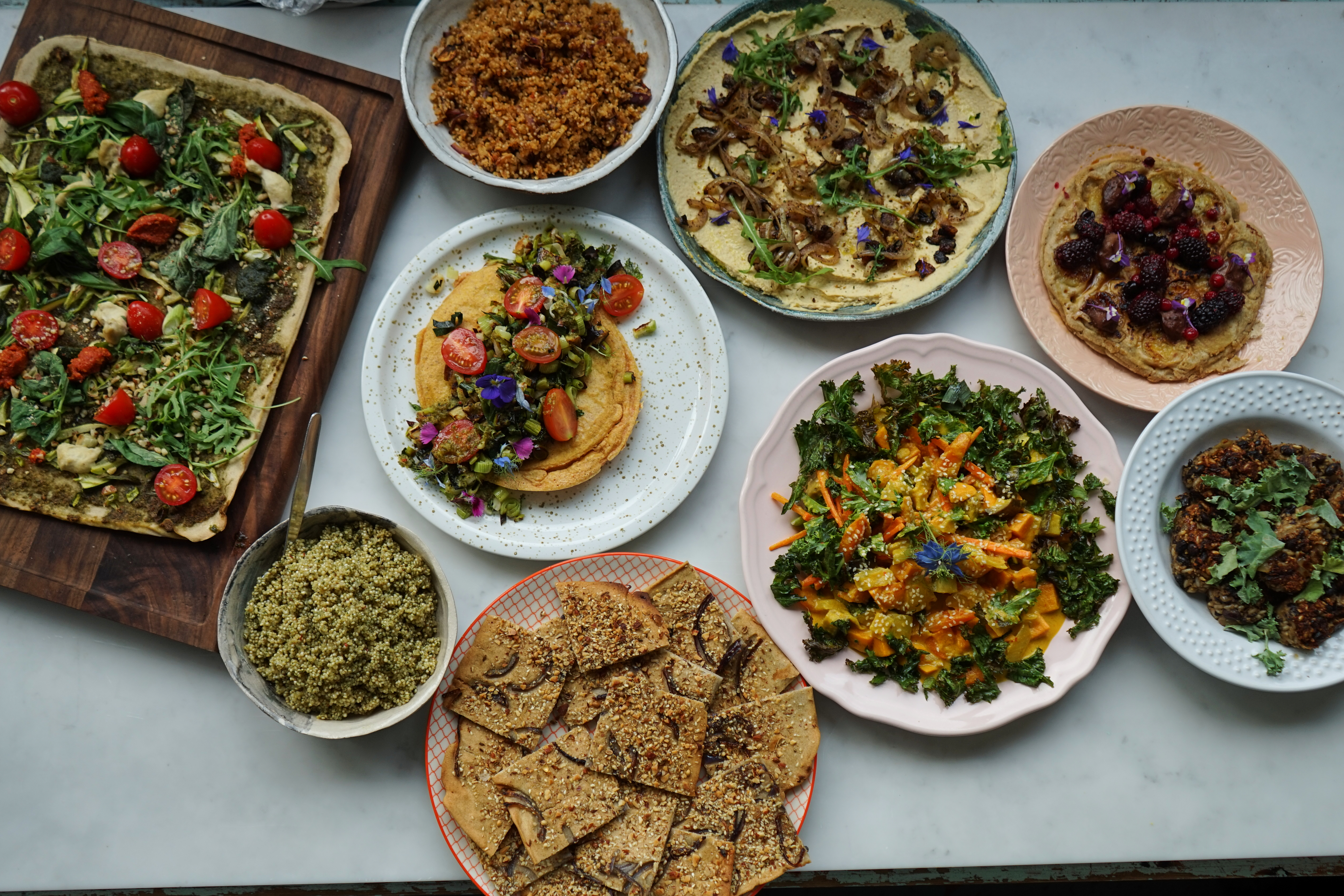 Cooking from a plant-based chef. 