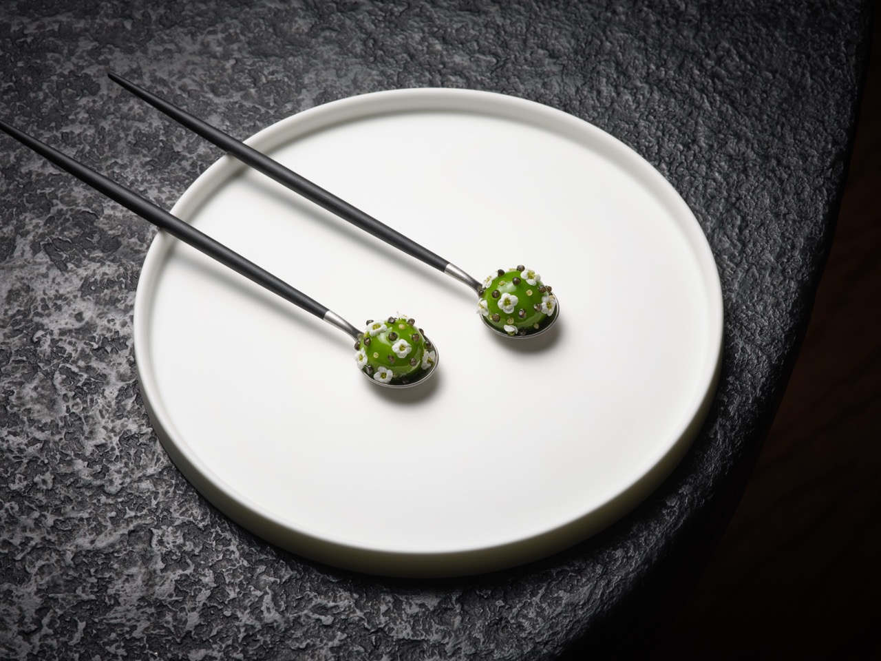 Michelin-star chefs dish