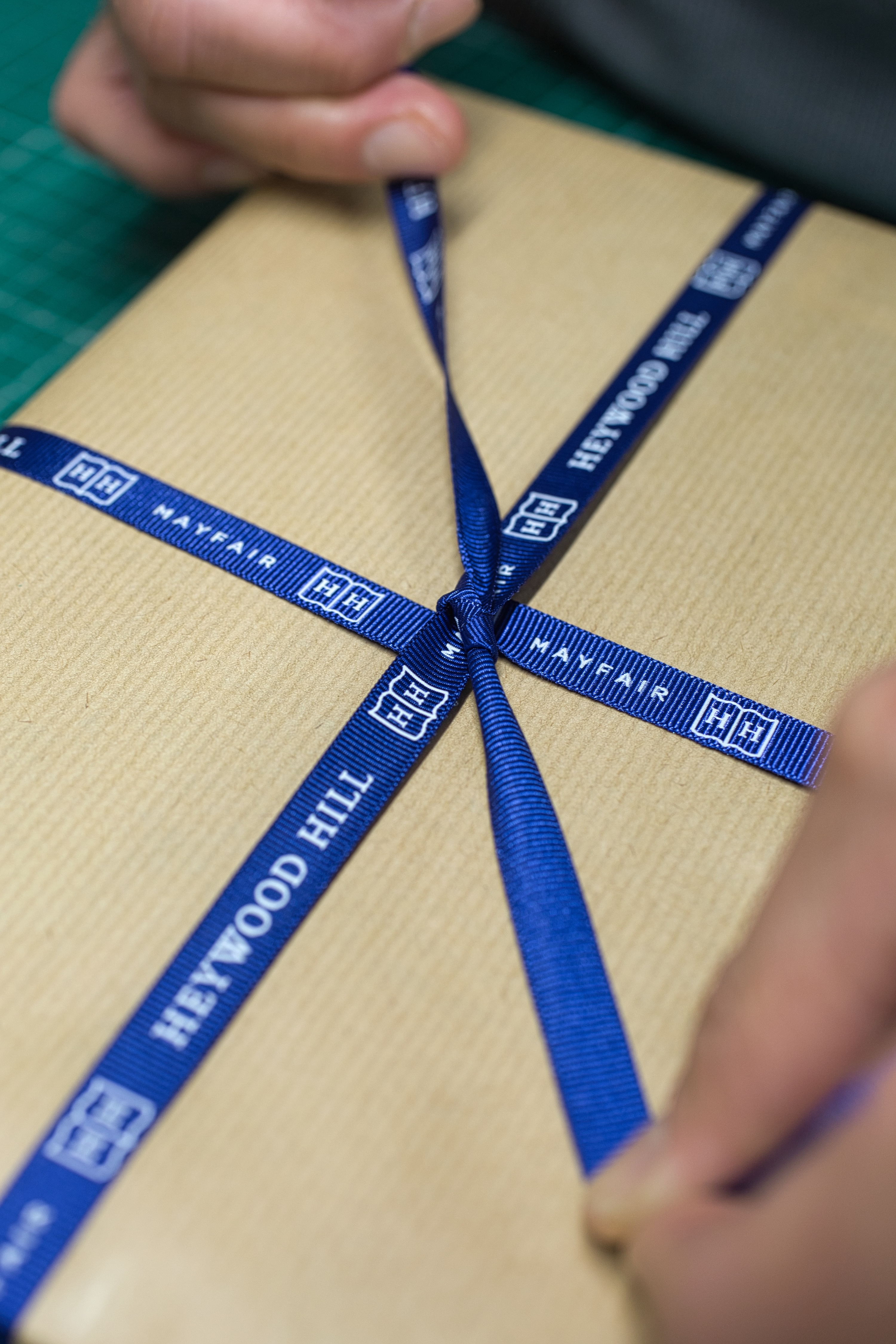 Mayfair Bookshop, packaging for Heywood Hill subscription.