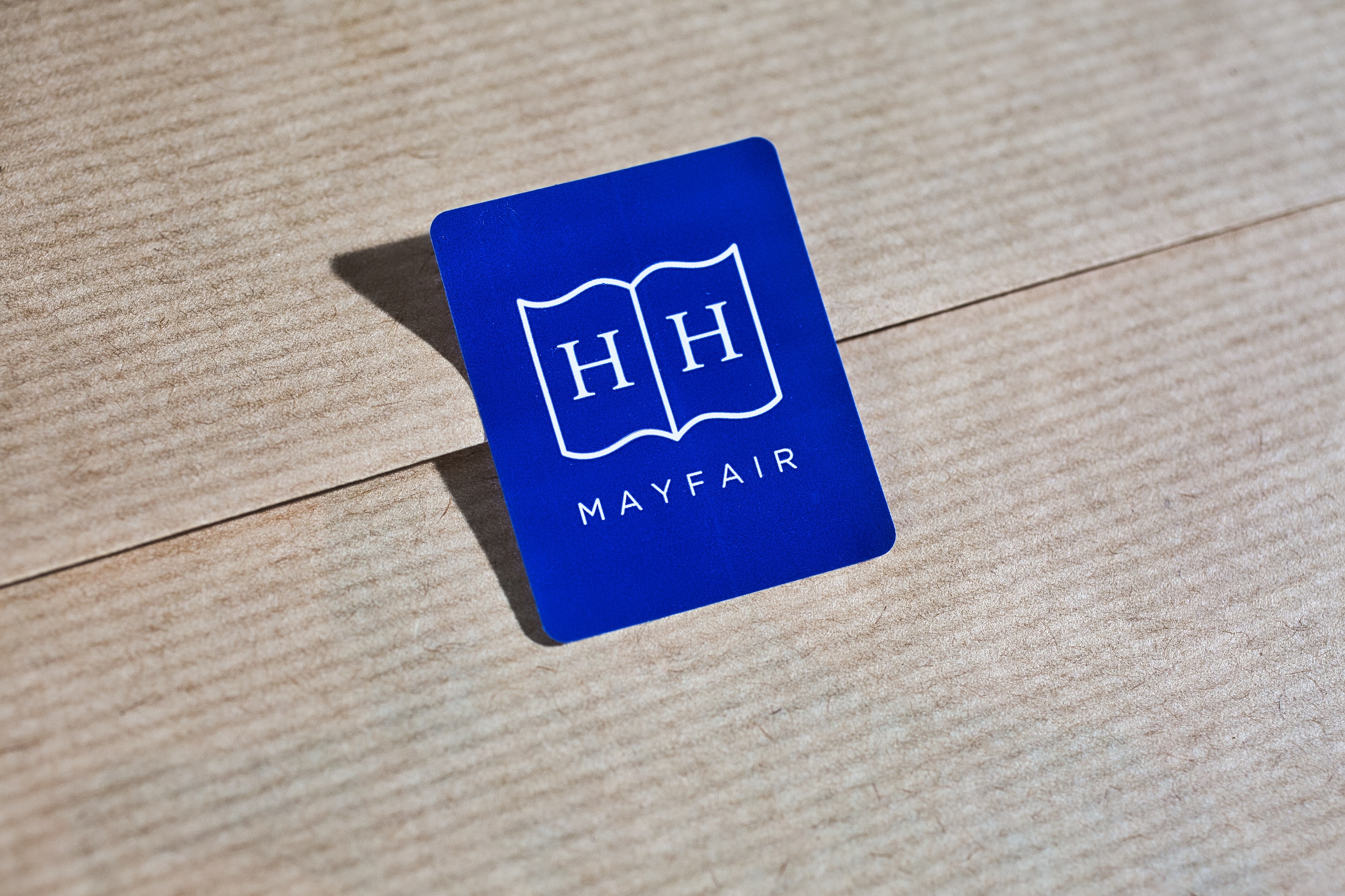 Mayfair Heywood Hill Book Subscription Sticker.