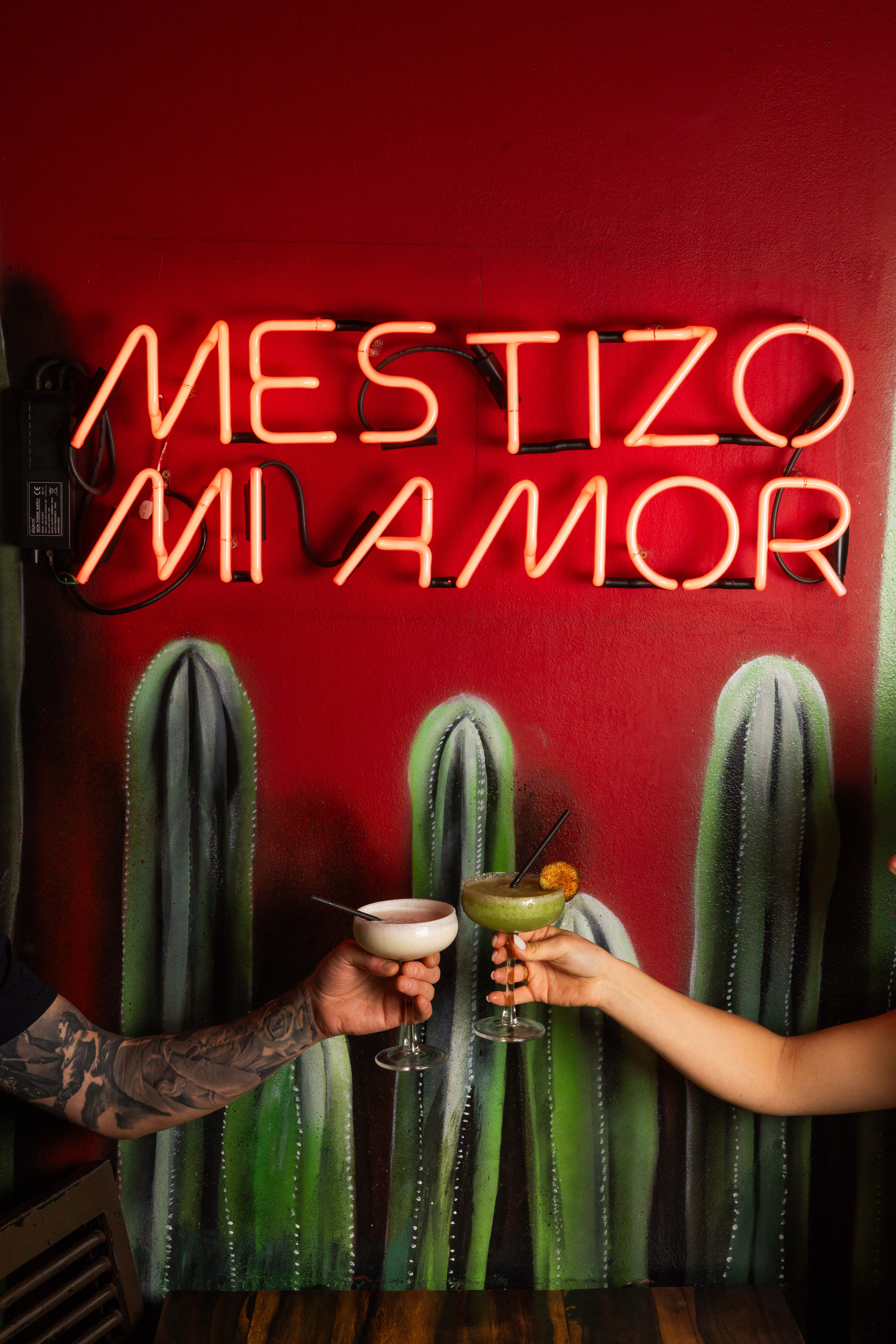 An international New Year Celebration at Mestizo