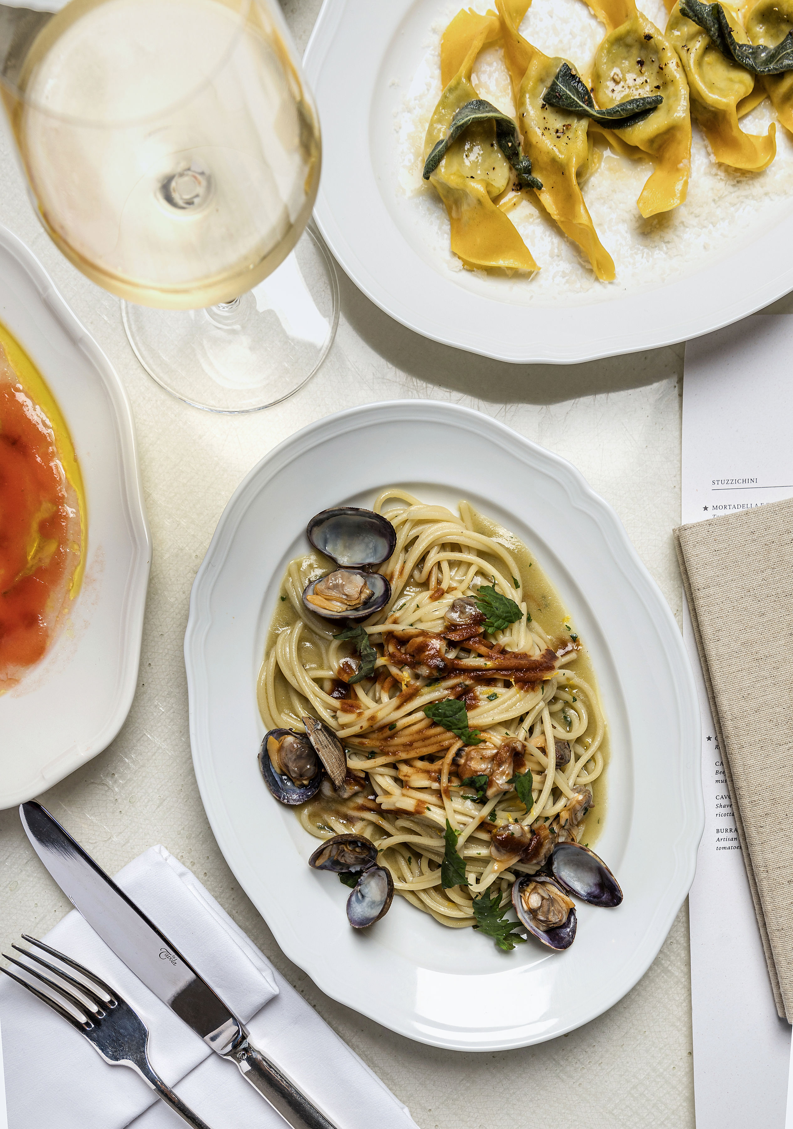 Pollini, best Italian restaurants in London.
