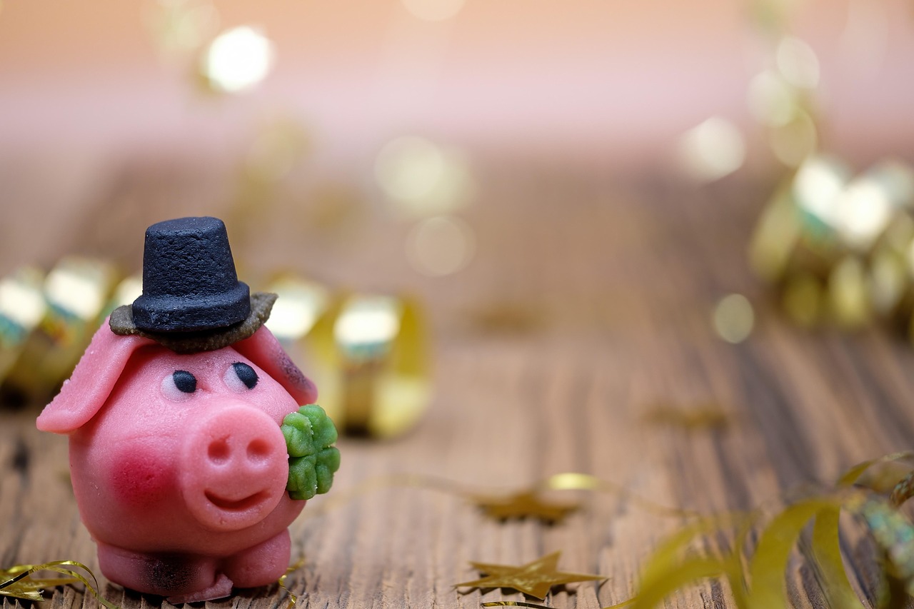 Lucky charms for international New Year Celebrations in London