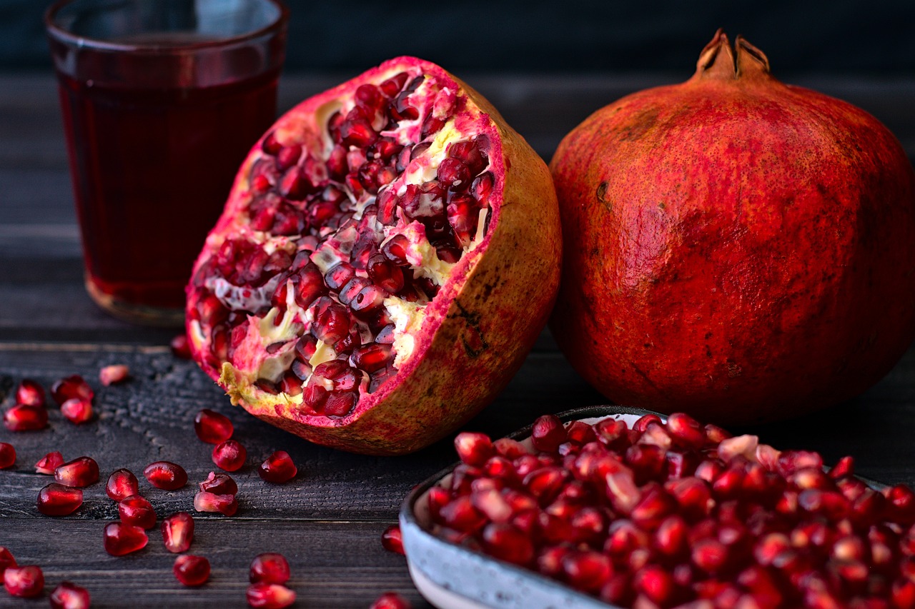 Pomegranates for Greek international New Year Celebrations