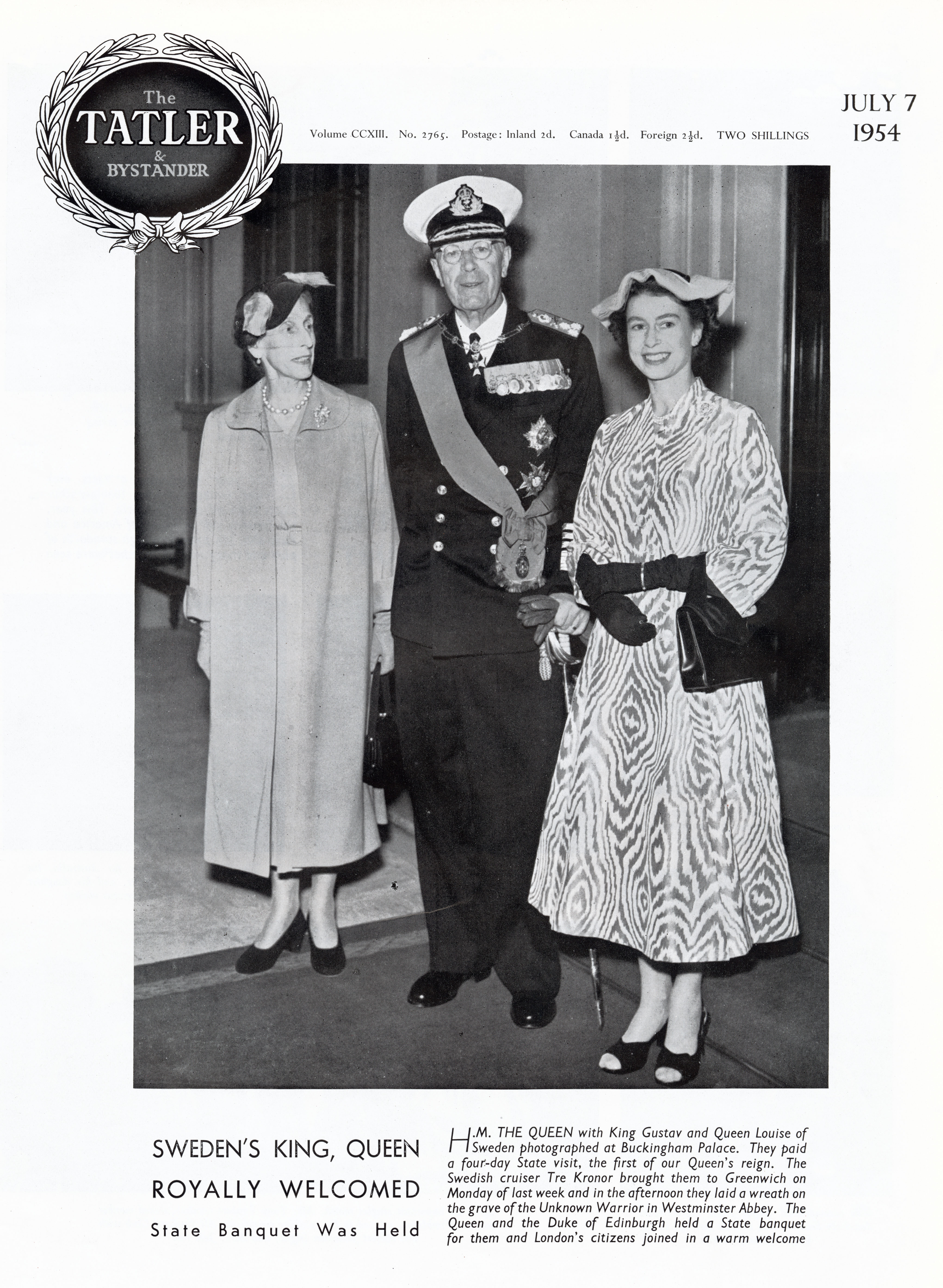 Queen Elizabeth II first state visits.