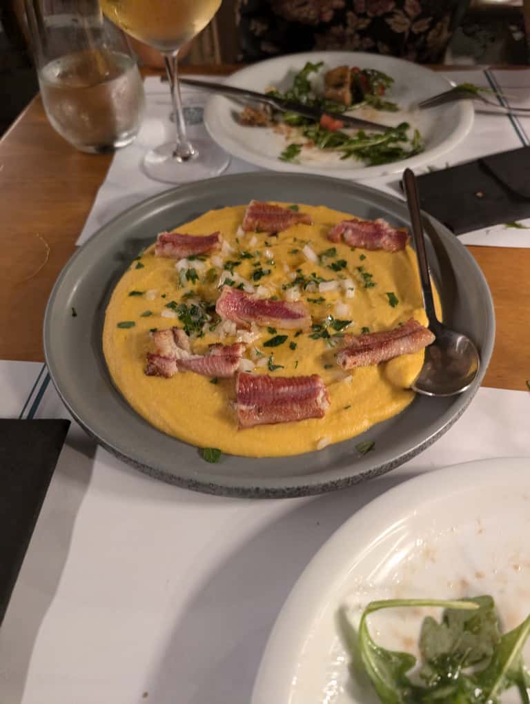 Pezoulas dish in Athens