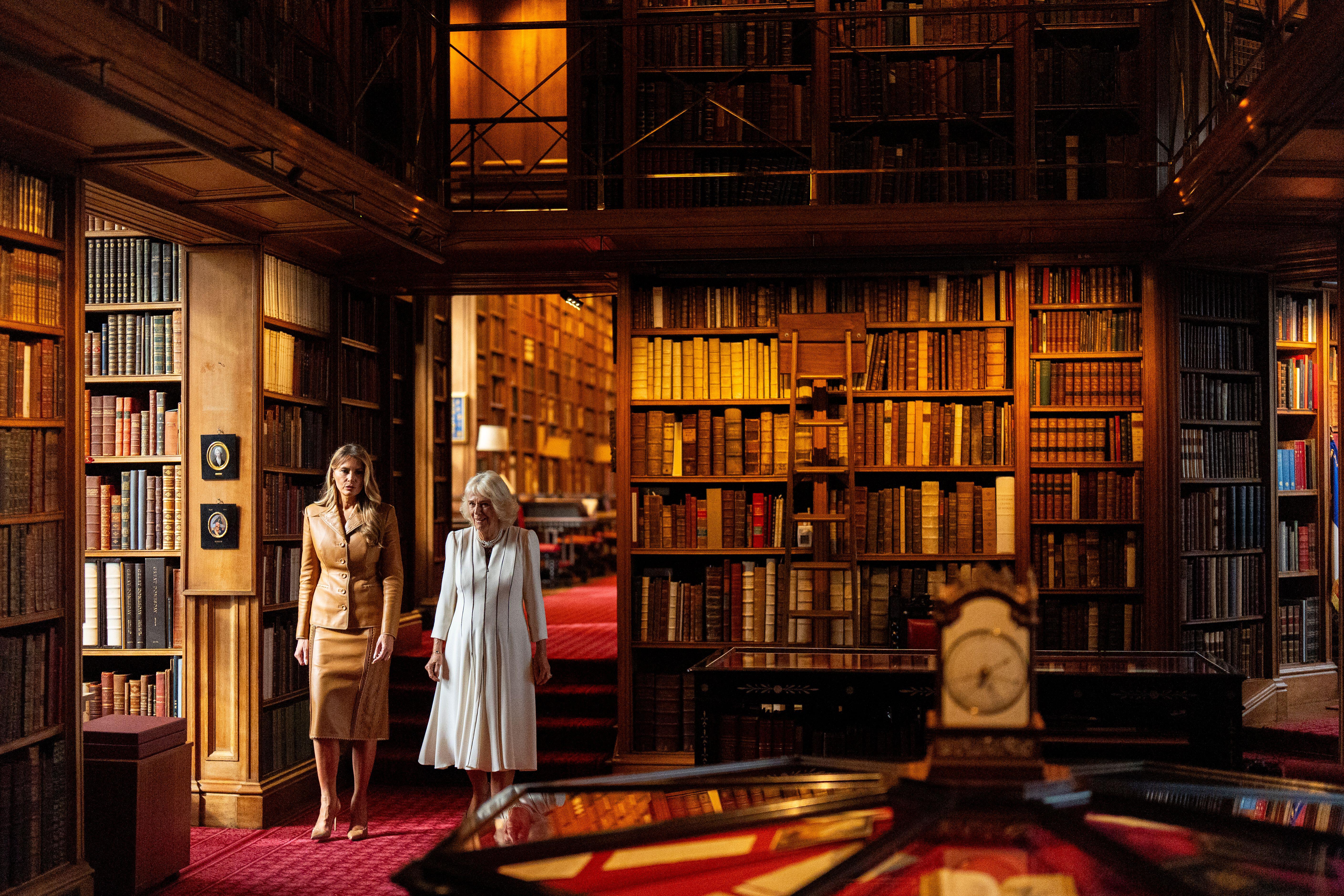 Melania Trump, state visits. 