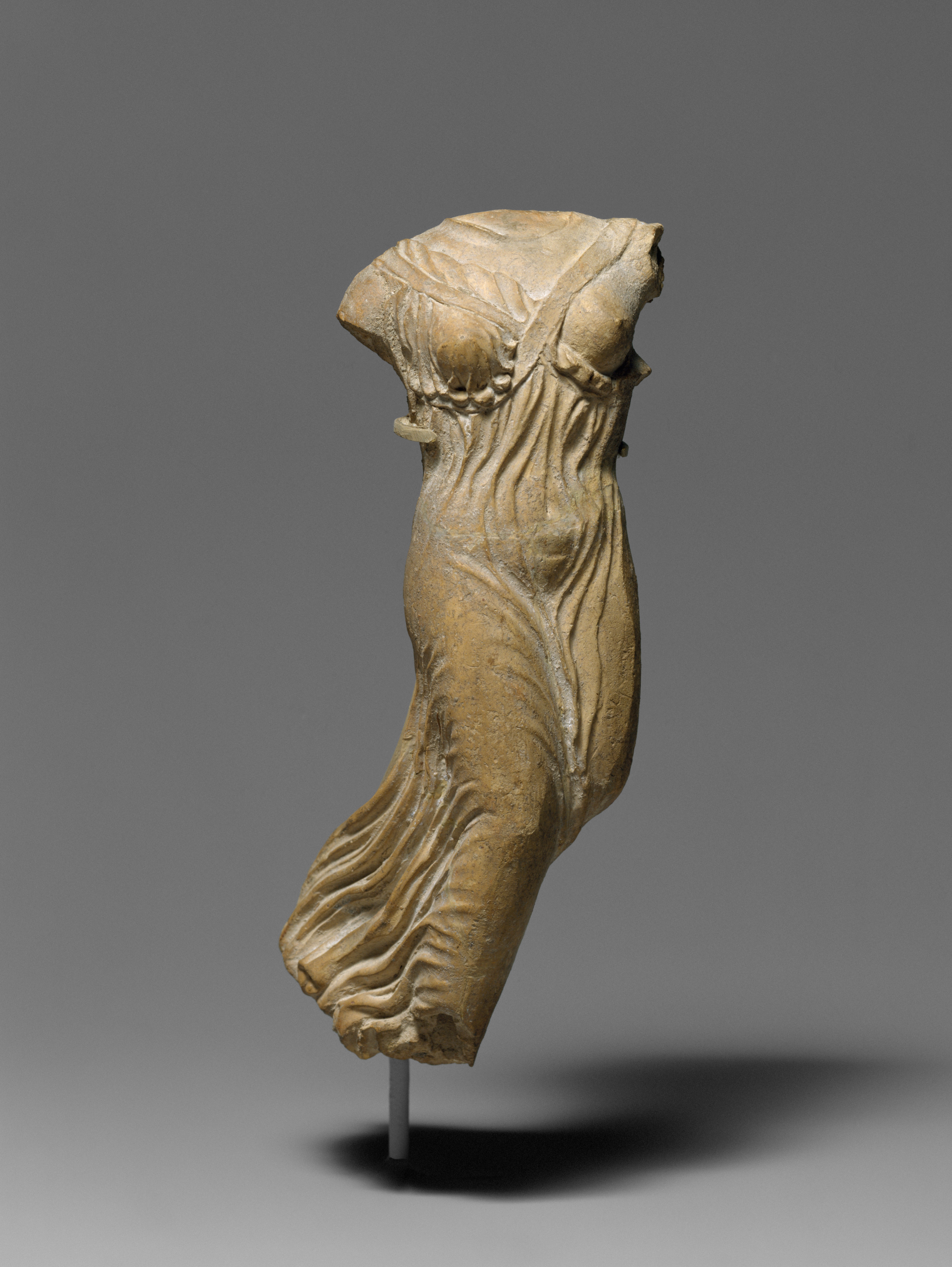Terracotta statuette of Nike, fashion exhibitions 2026.