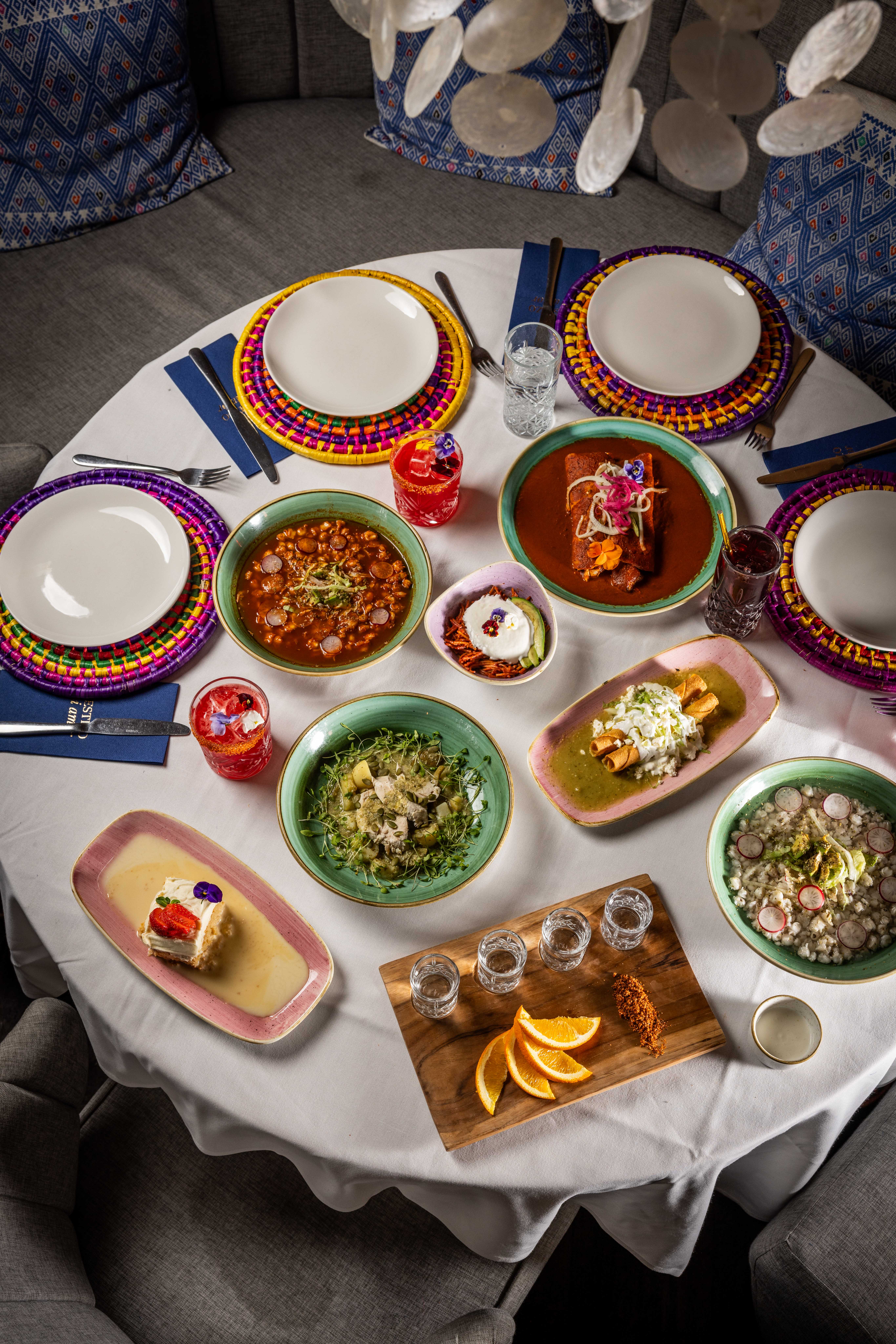 What's on in February - Frida Kahlo menu dishes at Mestizo Chelsea. 