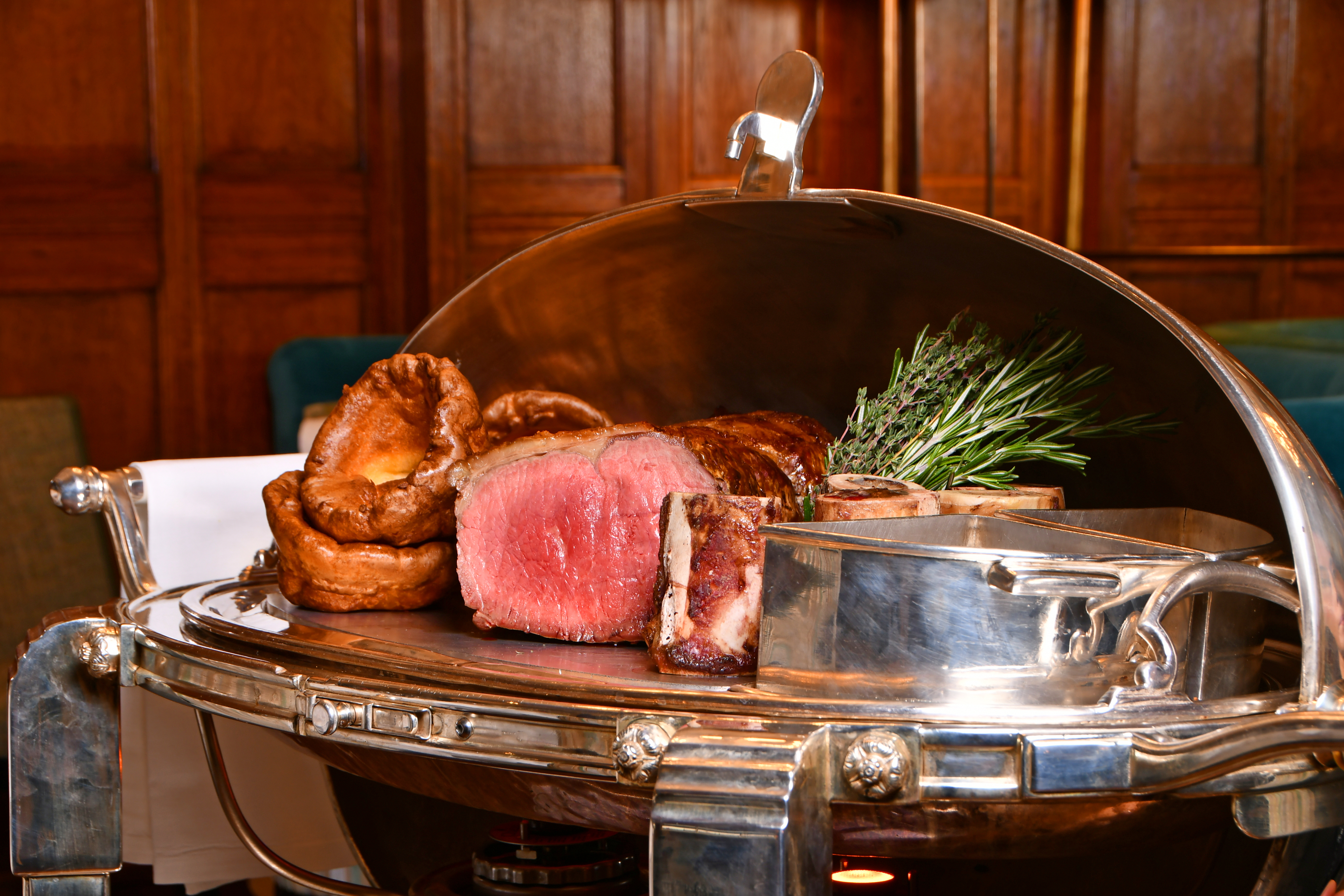 Charlie's at Brown's, best Sunday roasts in London. 