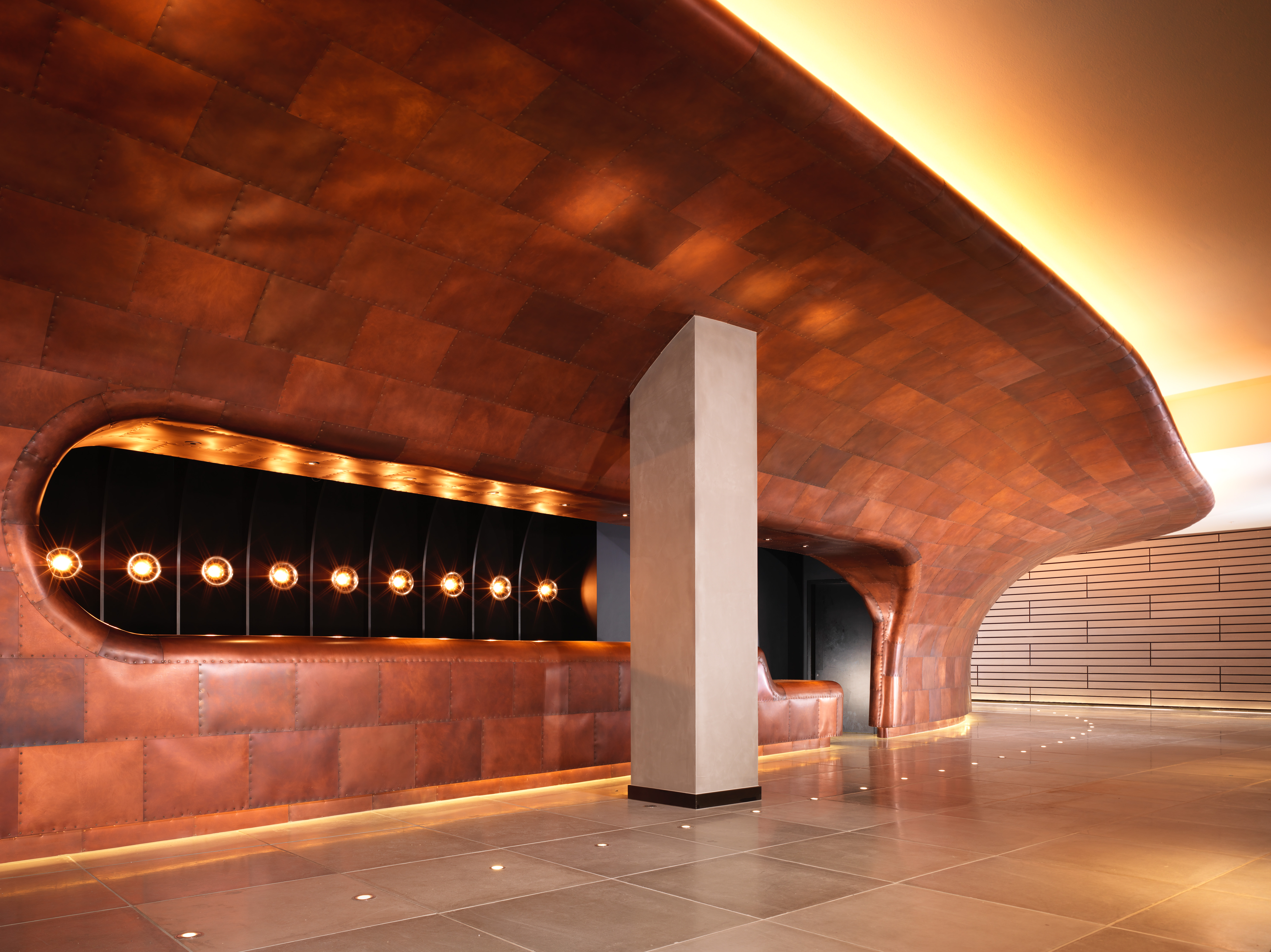 Copper Hull reception Sea Containers london