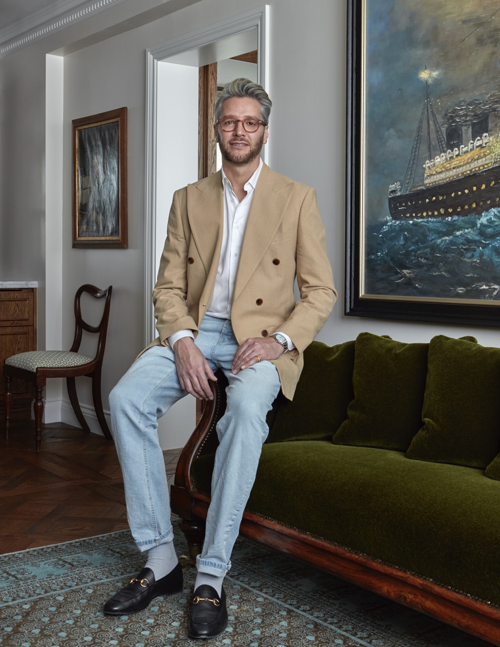 Jacu Strauss Sea Containers London. 