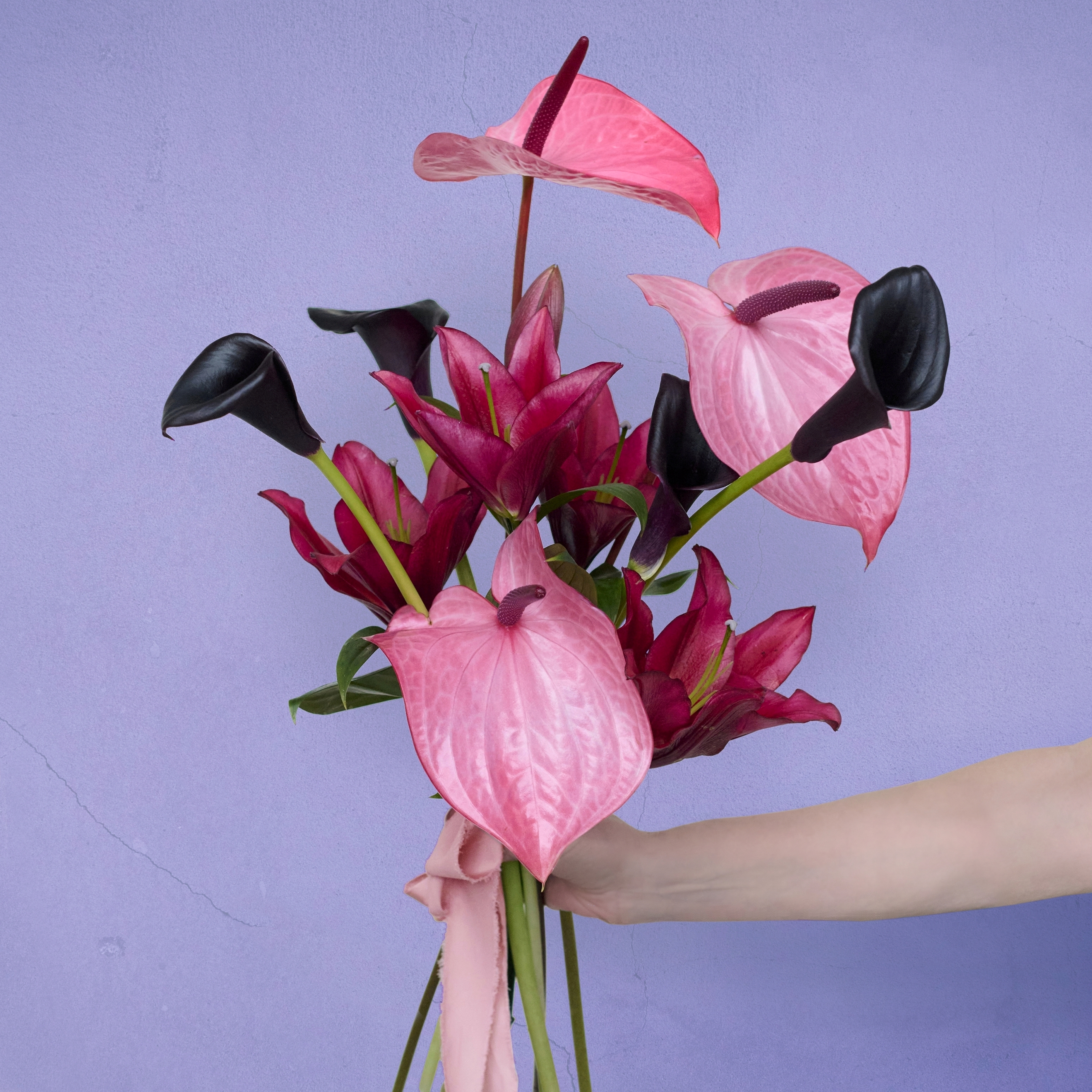 Queen of hearts valentine's day flowers.