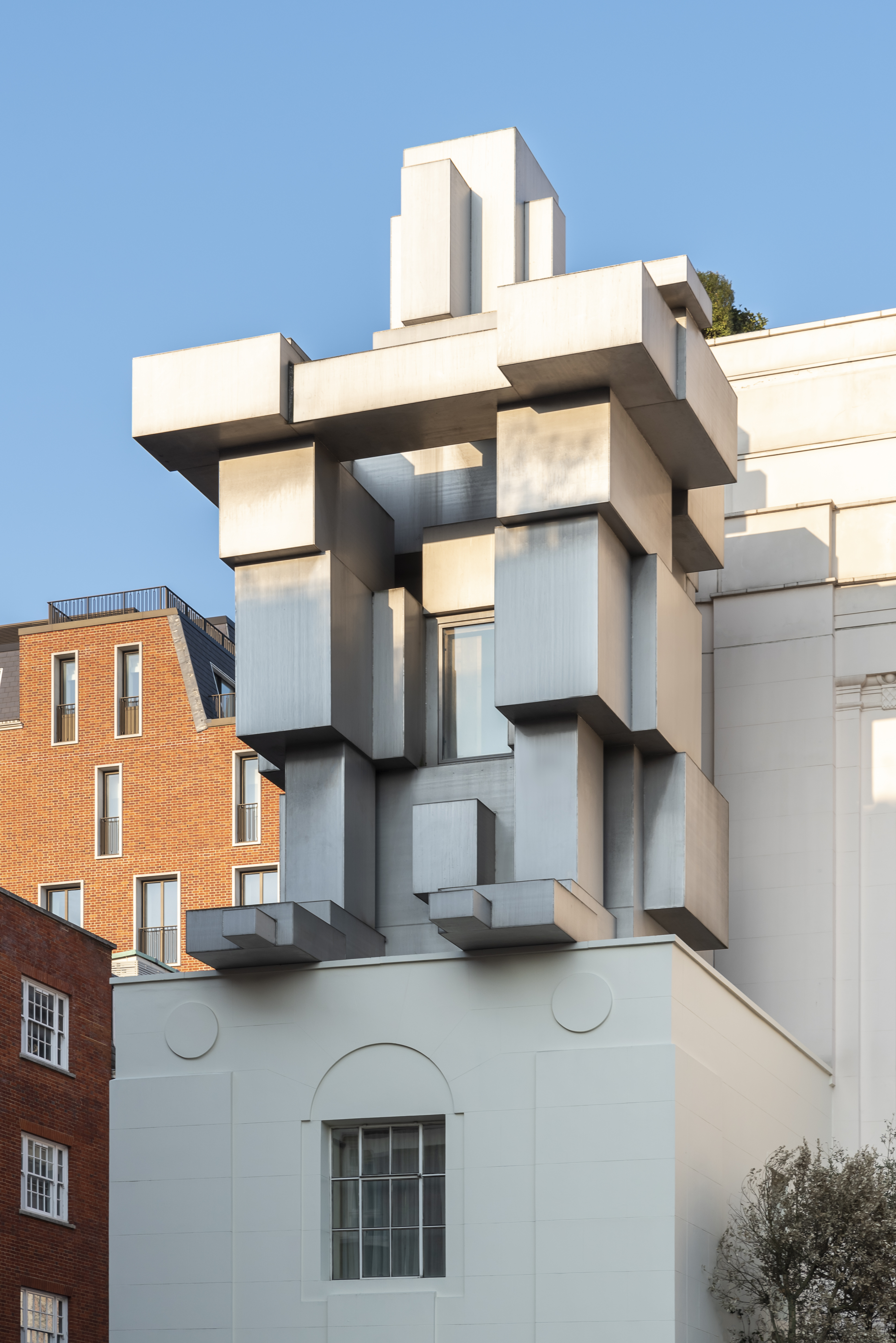 Exterior of The Beaumont Mayfair.