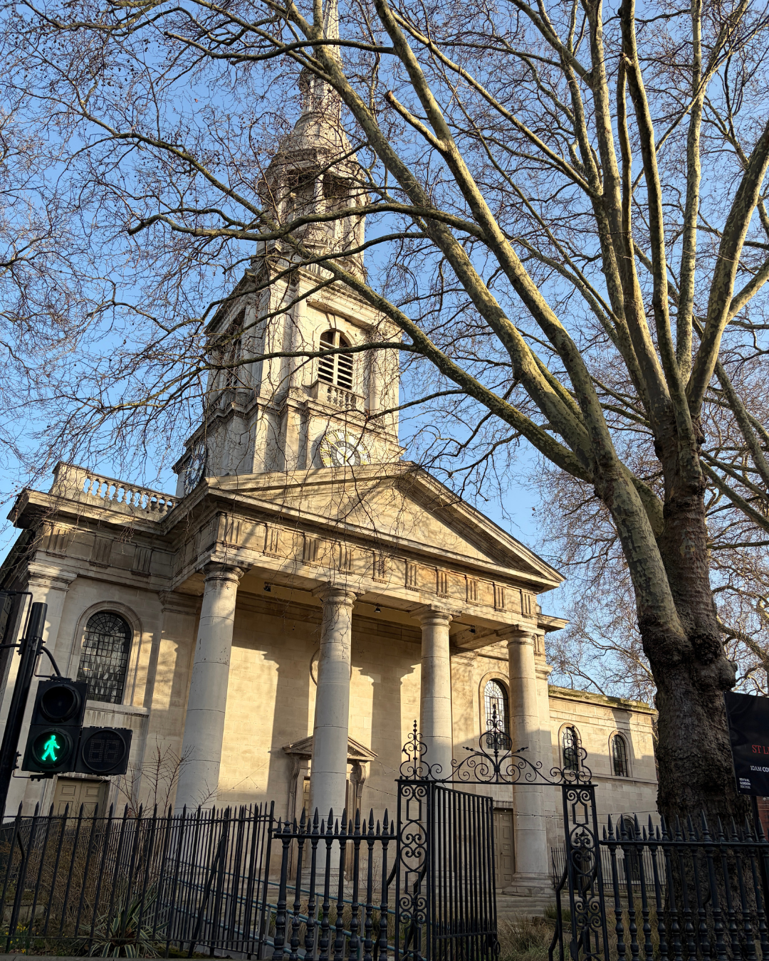 What to do in Shoreditch, church.