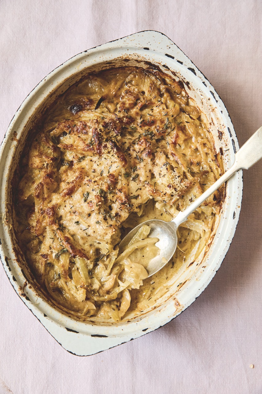 Alexandra Dudley cookbook gratin, 