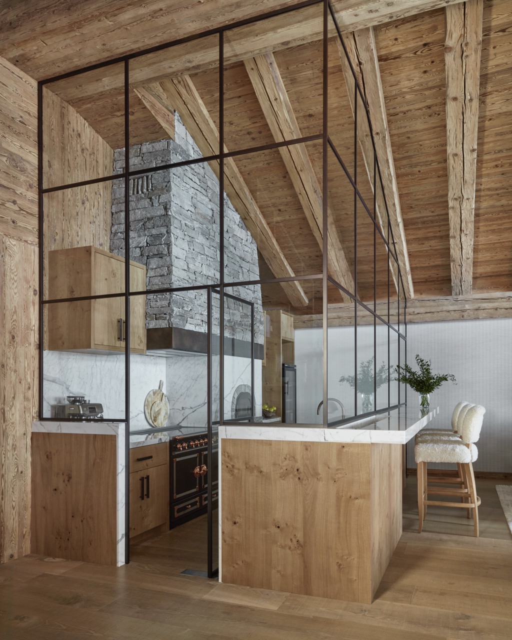 Katherine Pooley alpine chalet. 