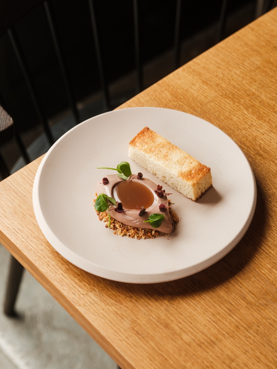 Dessert at The Great Bustard. 