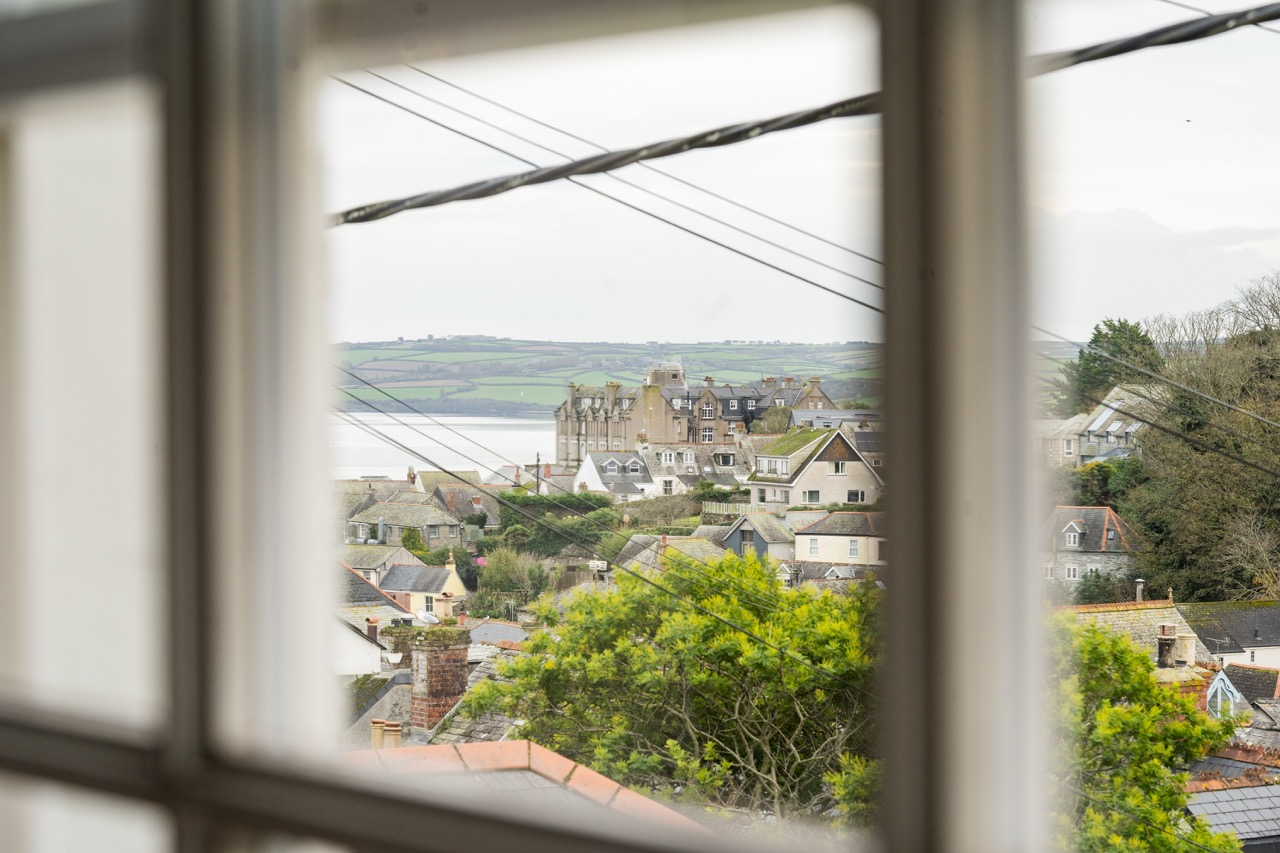 Padstow Townhouse hotel views.